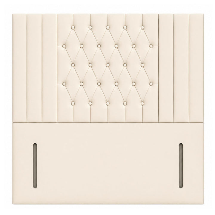 Elizabeth Tufted Channelled Floor-Standing Headboard