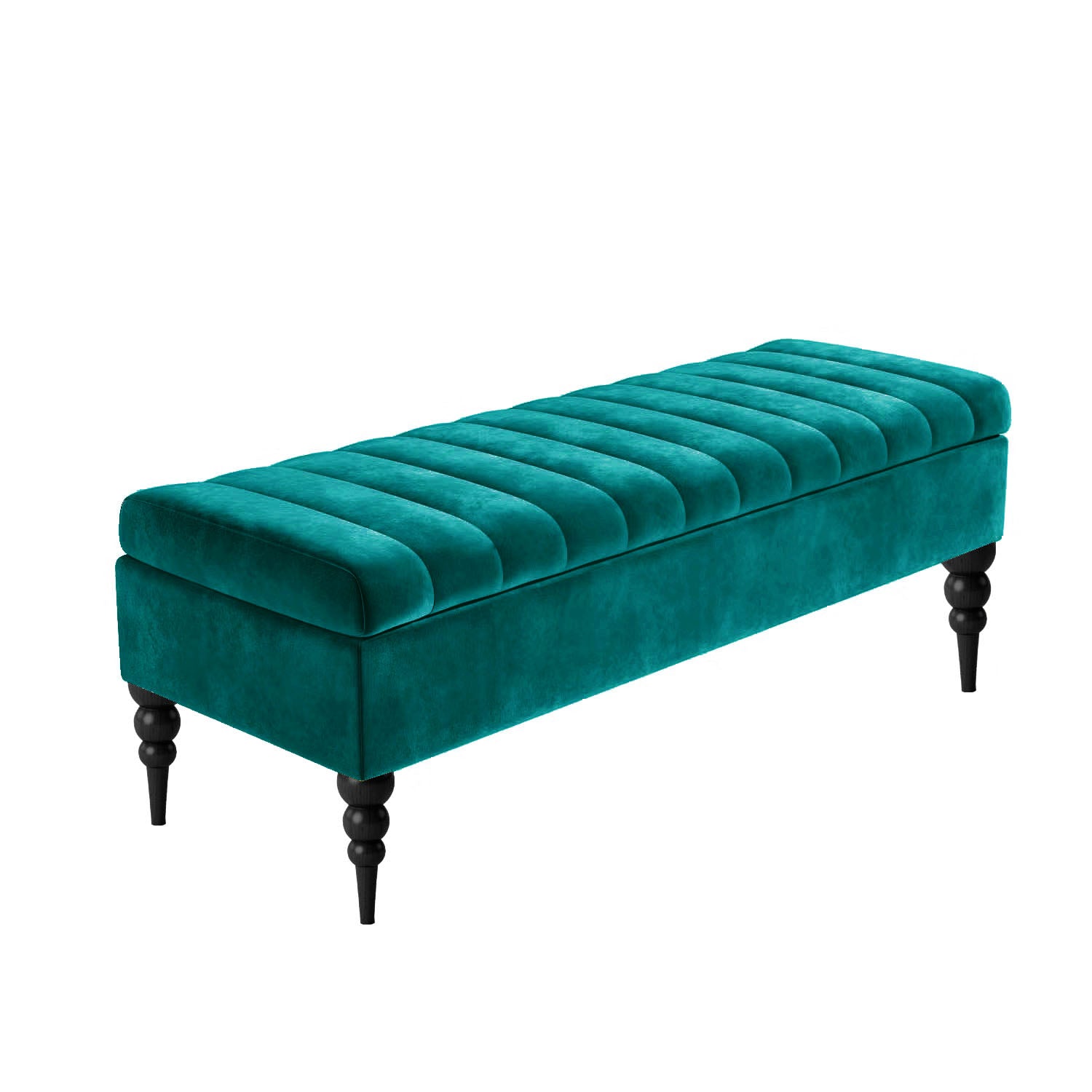 Emerald green plush velvet bench with storage, velvet shoe storage bench, hallway bench, end of bed bench with storage, ottoman footstool, shoe changing bench, window seating bench, velvet end of bed table, footrest