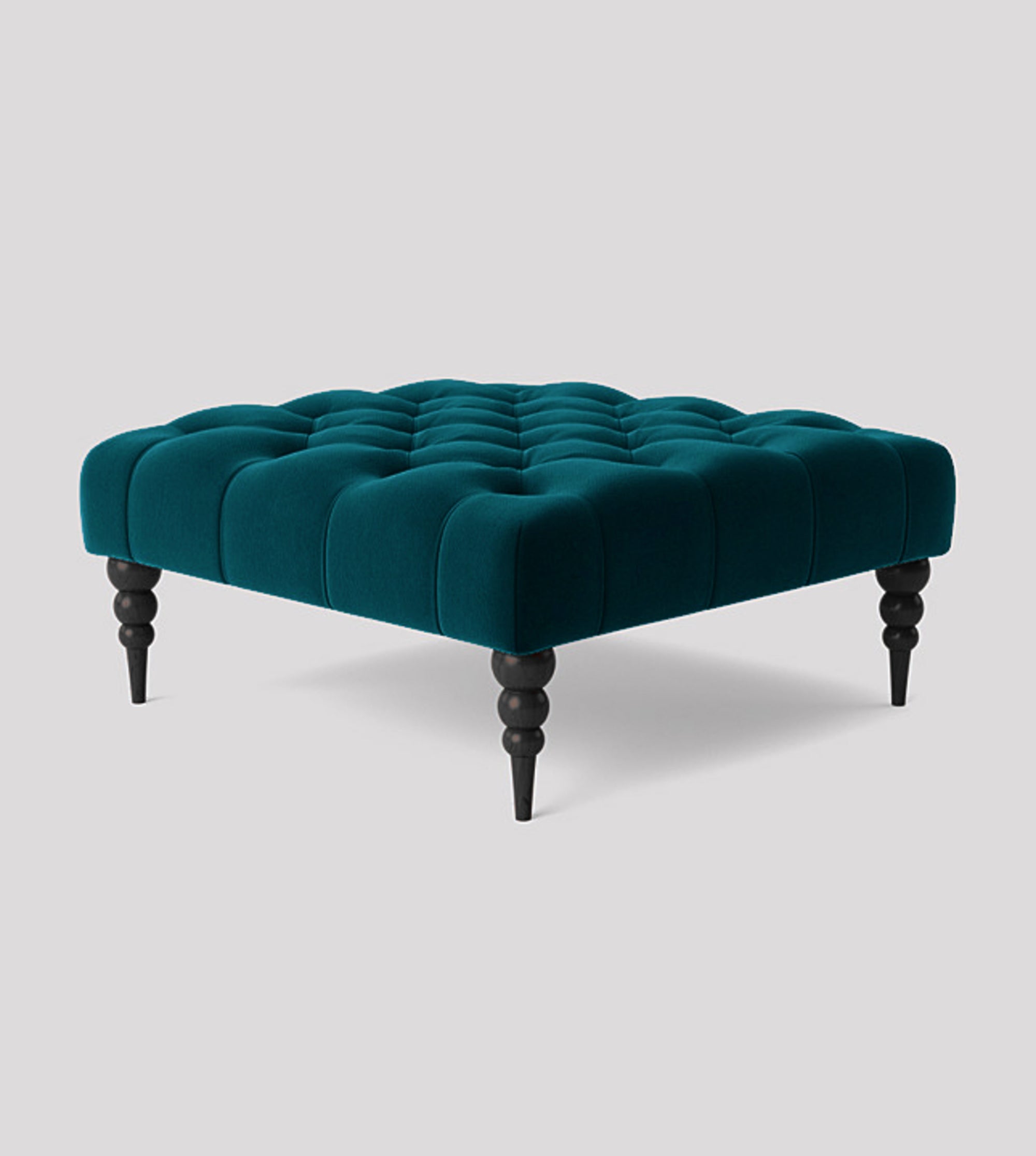 Alyana Square Chesterfield Footstool