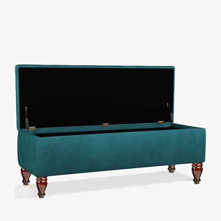 Lisbon Ottoman Storage Bench with Plain Lid