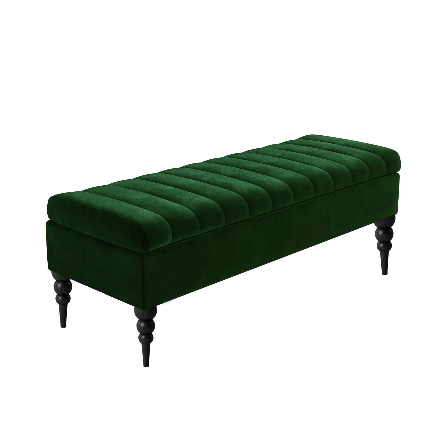 Sierra Ottoman Storage Bench with Legs