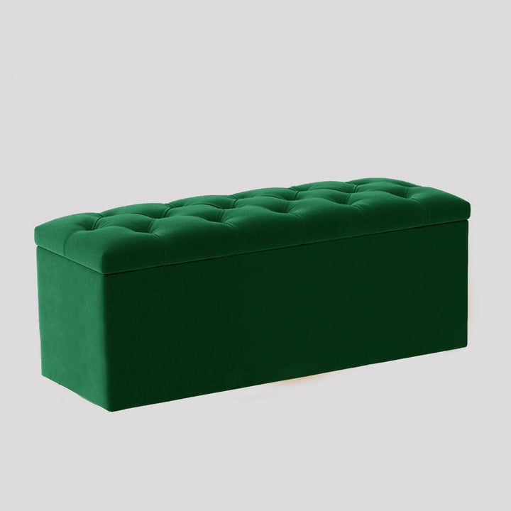 Luna Chesterfield Blanket Storage Box