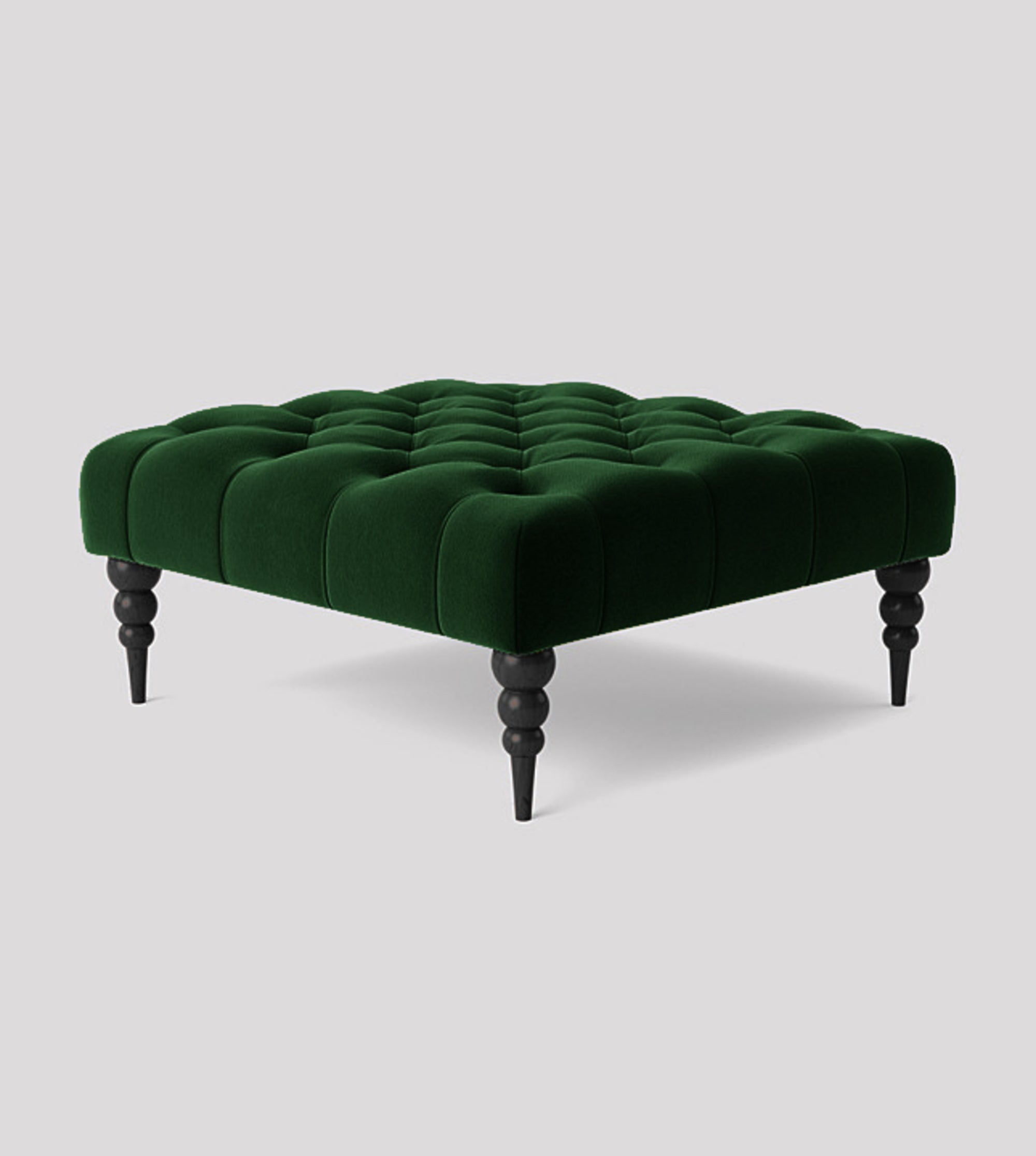 Alyana Square Chesterfield Footstool