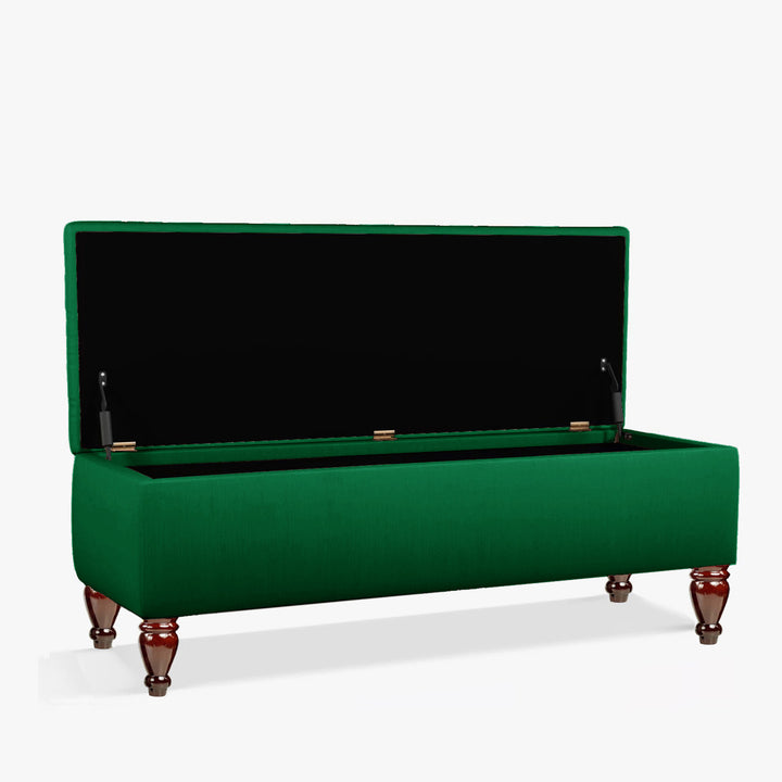 Lisbon Ottoman Storage Bench with Plain Lid