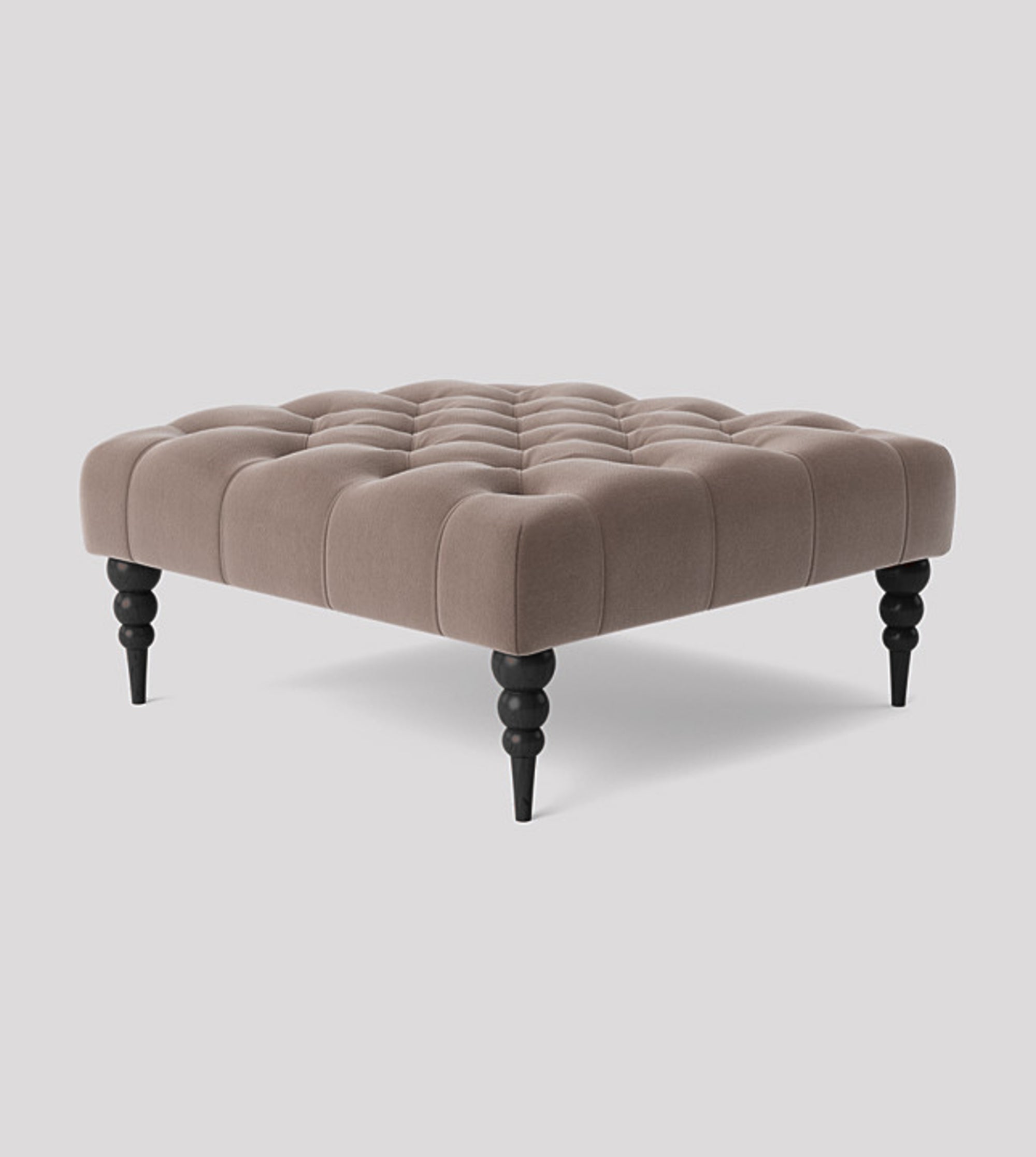 Alyana Square Chesterfield Footstool