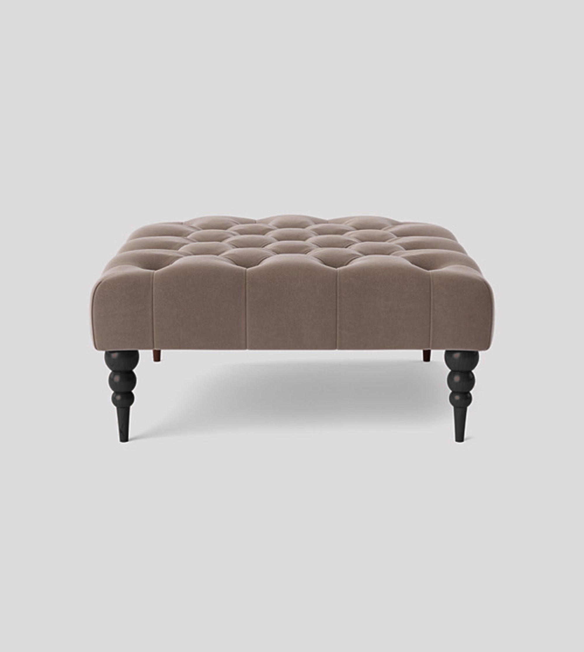 Alyana Square Chesterfield Footstool