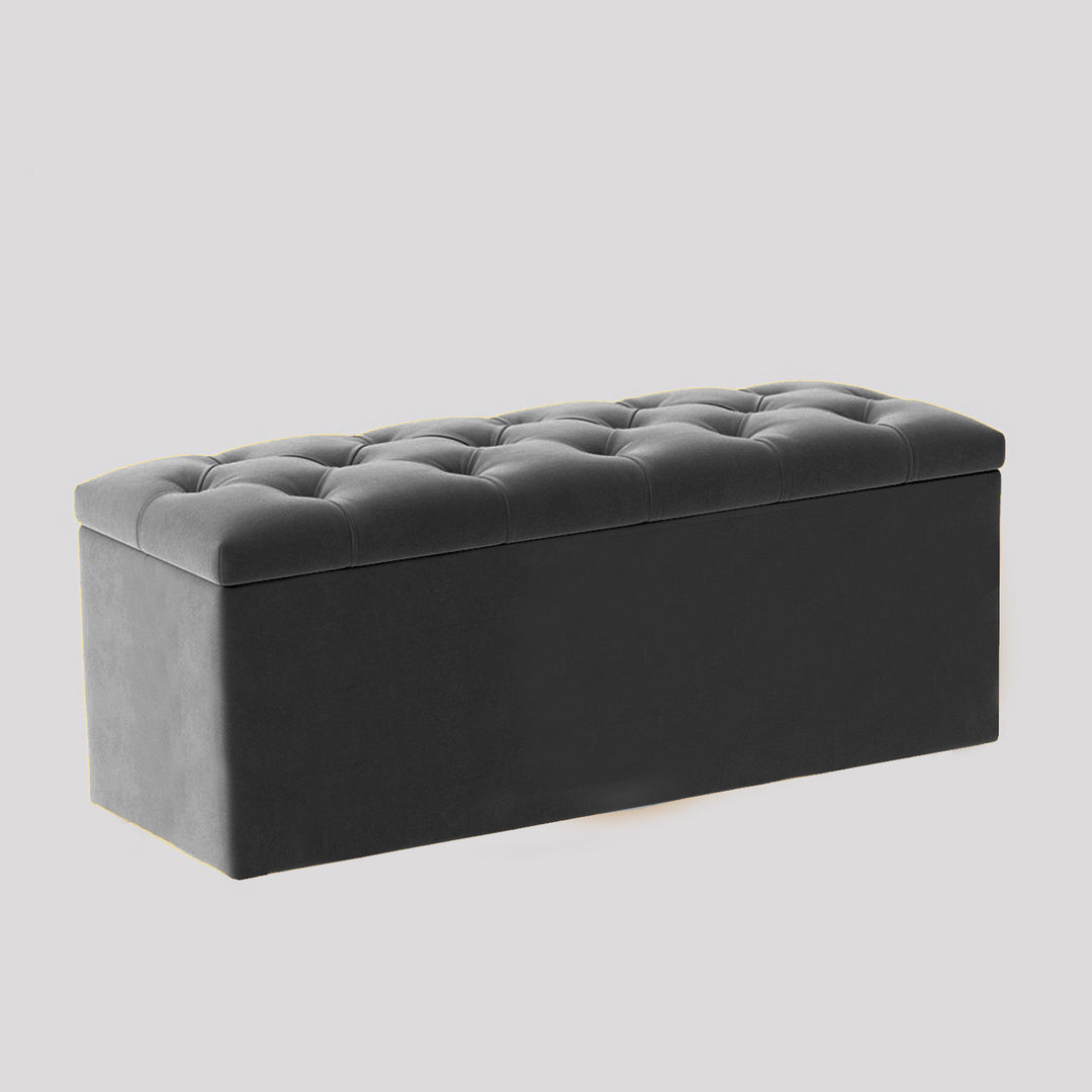 Luna Chesterfield Blanket Storage Box