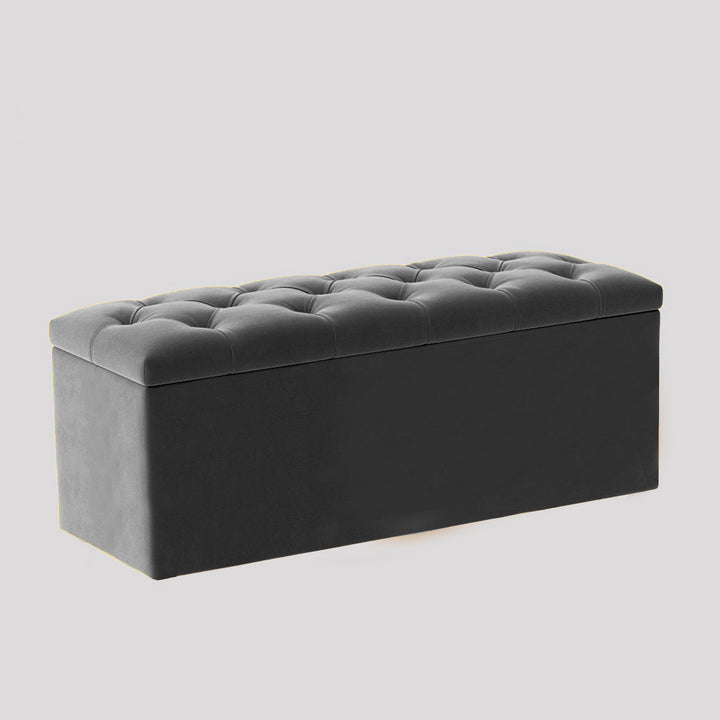 Luna Chesterfield Blanket Storage Box