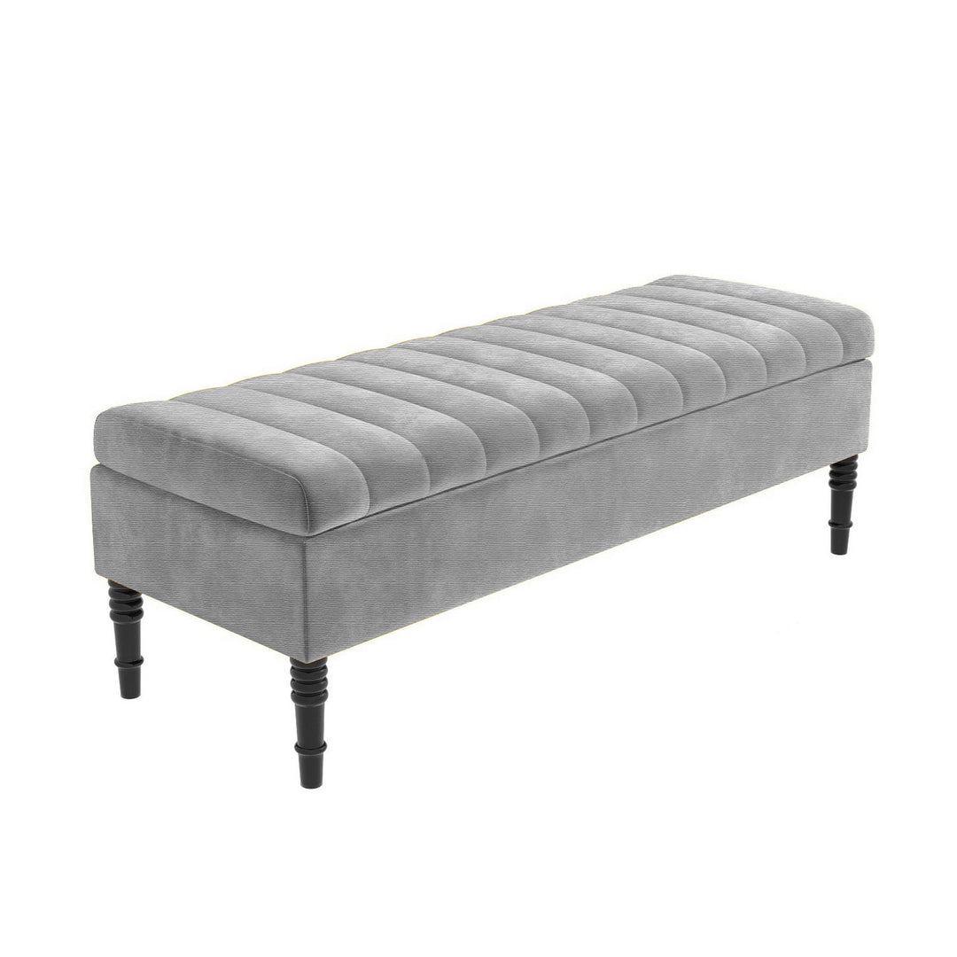 Safar Ottoman Storage Bench in Naples Fabric