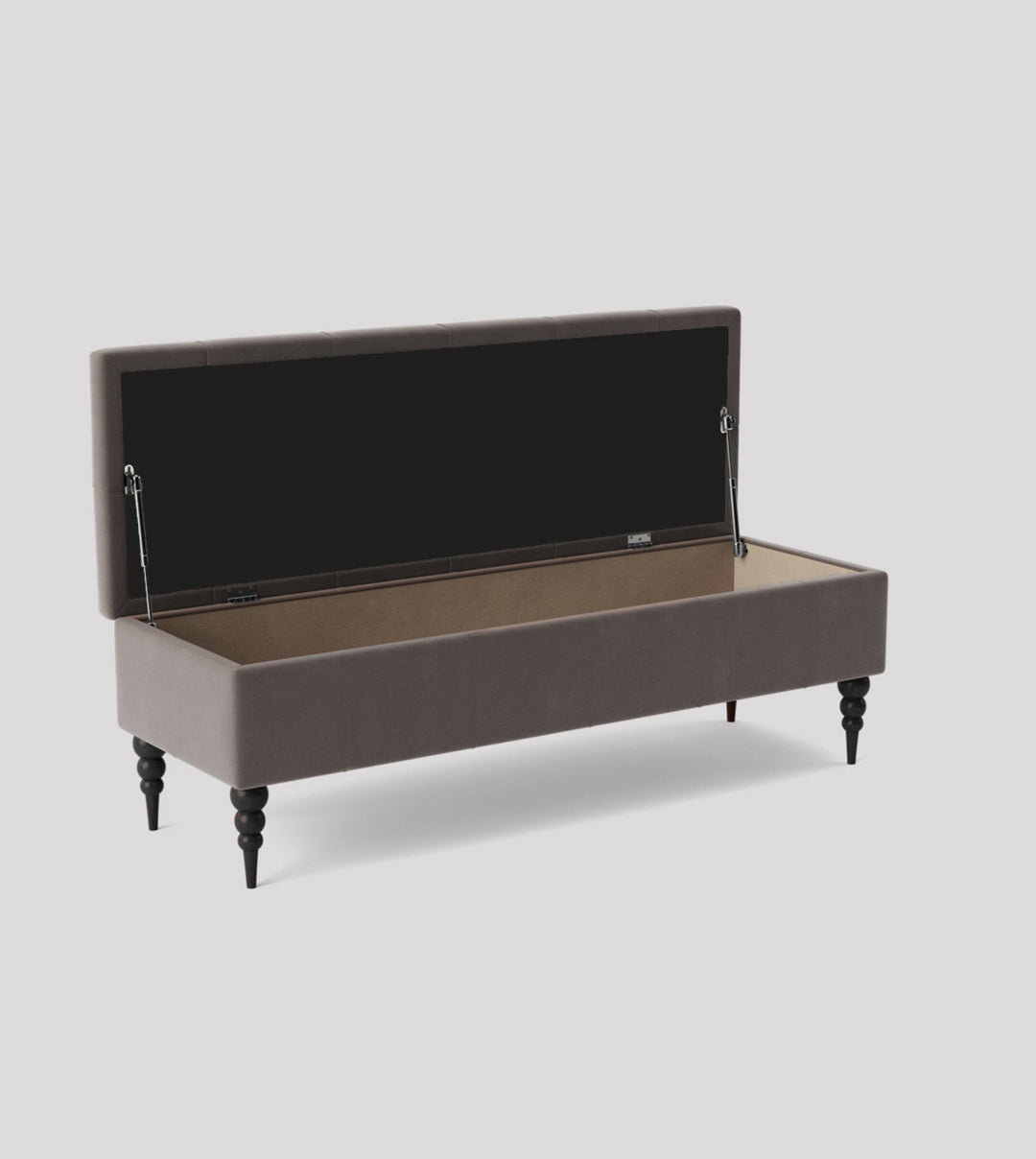 Safar Chesterfield Shoe Storage Bench with Legs