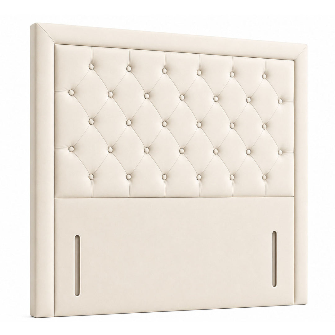 Milan Chesterfield Panelled Floor-Standing Headboard