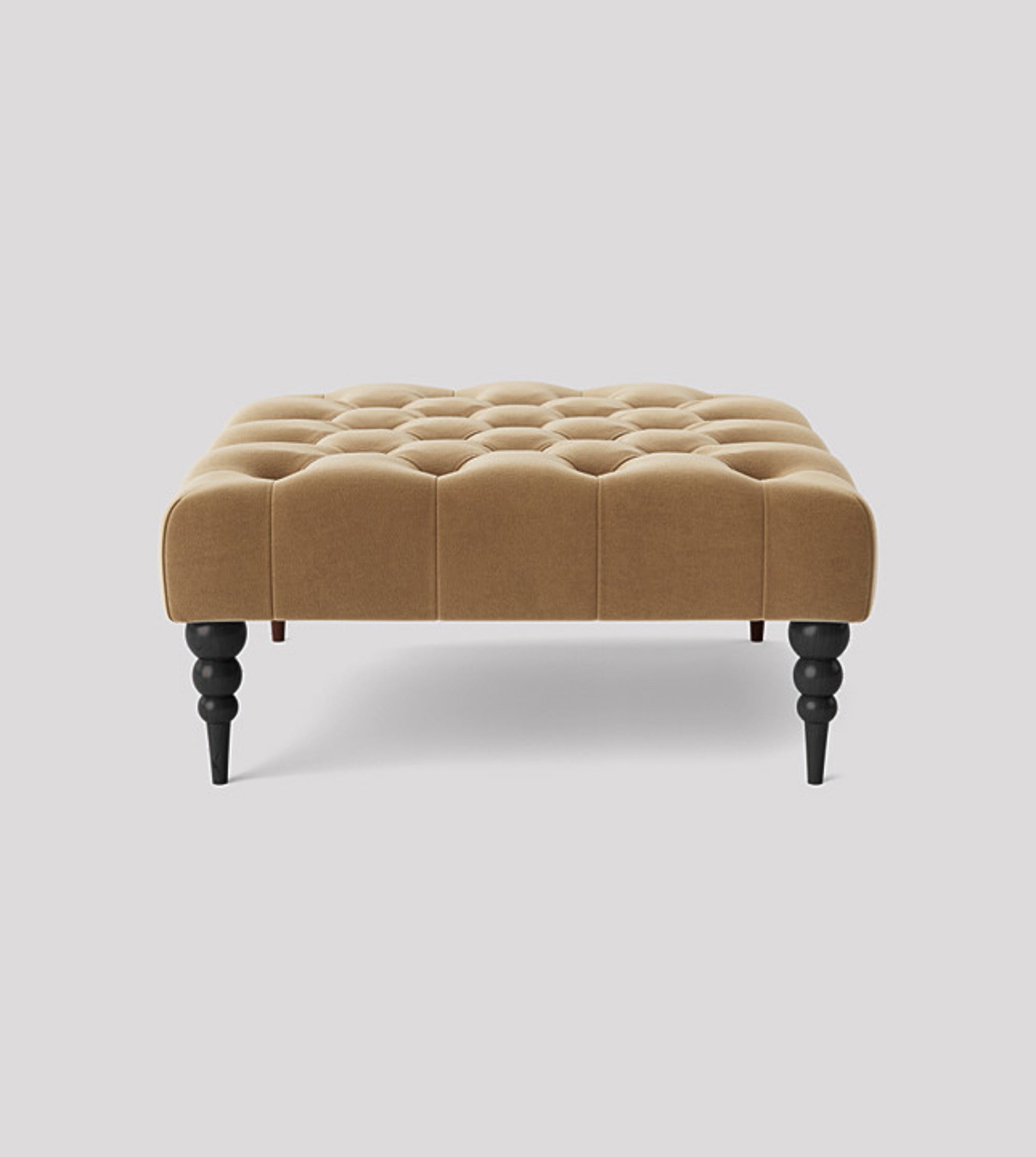 Alyana Square Chesterfield Footstool