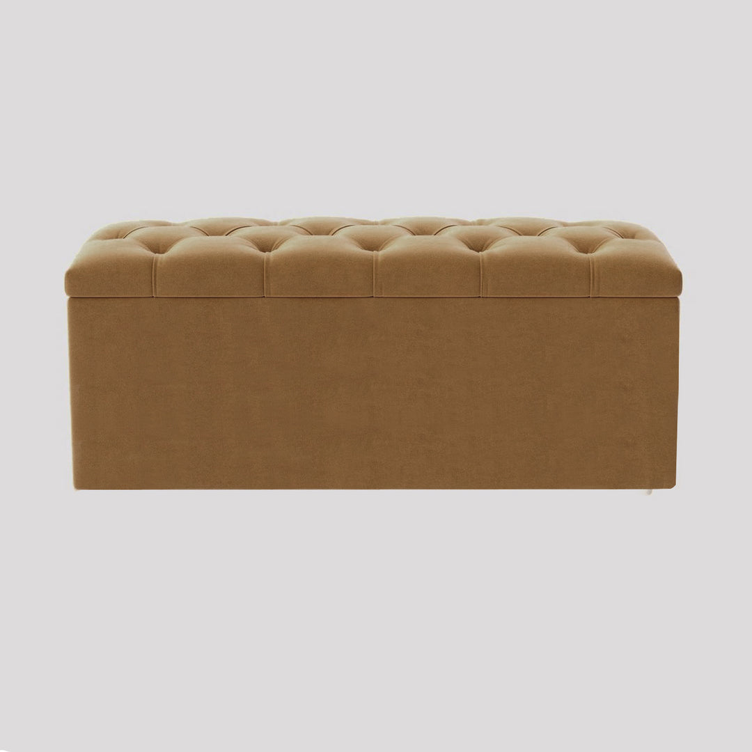 Luna Chesterfield Blanket Storage Box