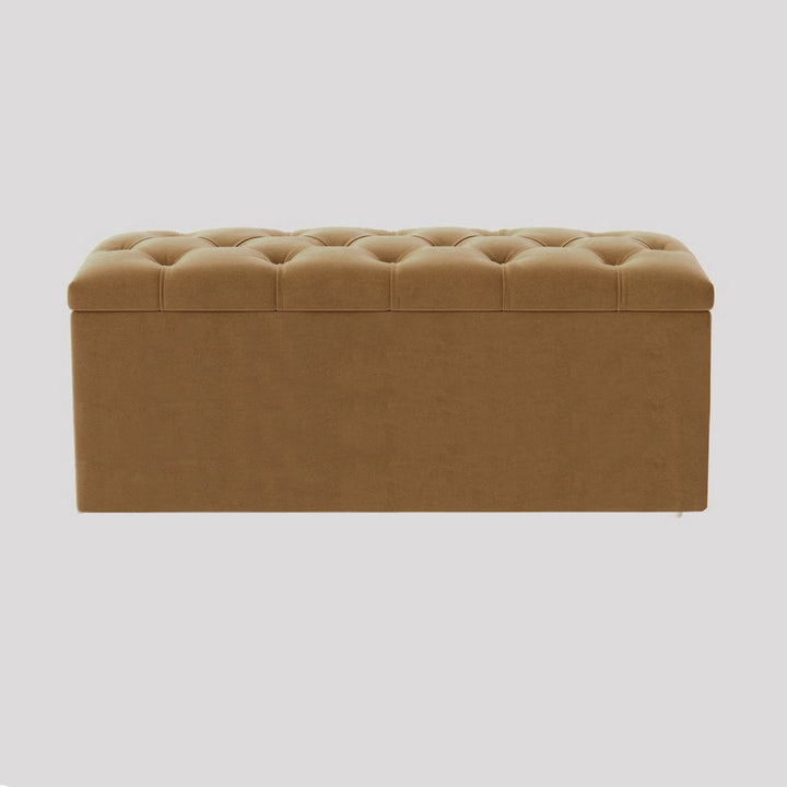 Luna Chesterfield Blanket Storage Box