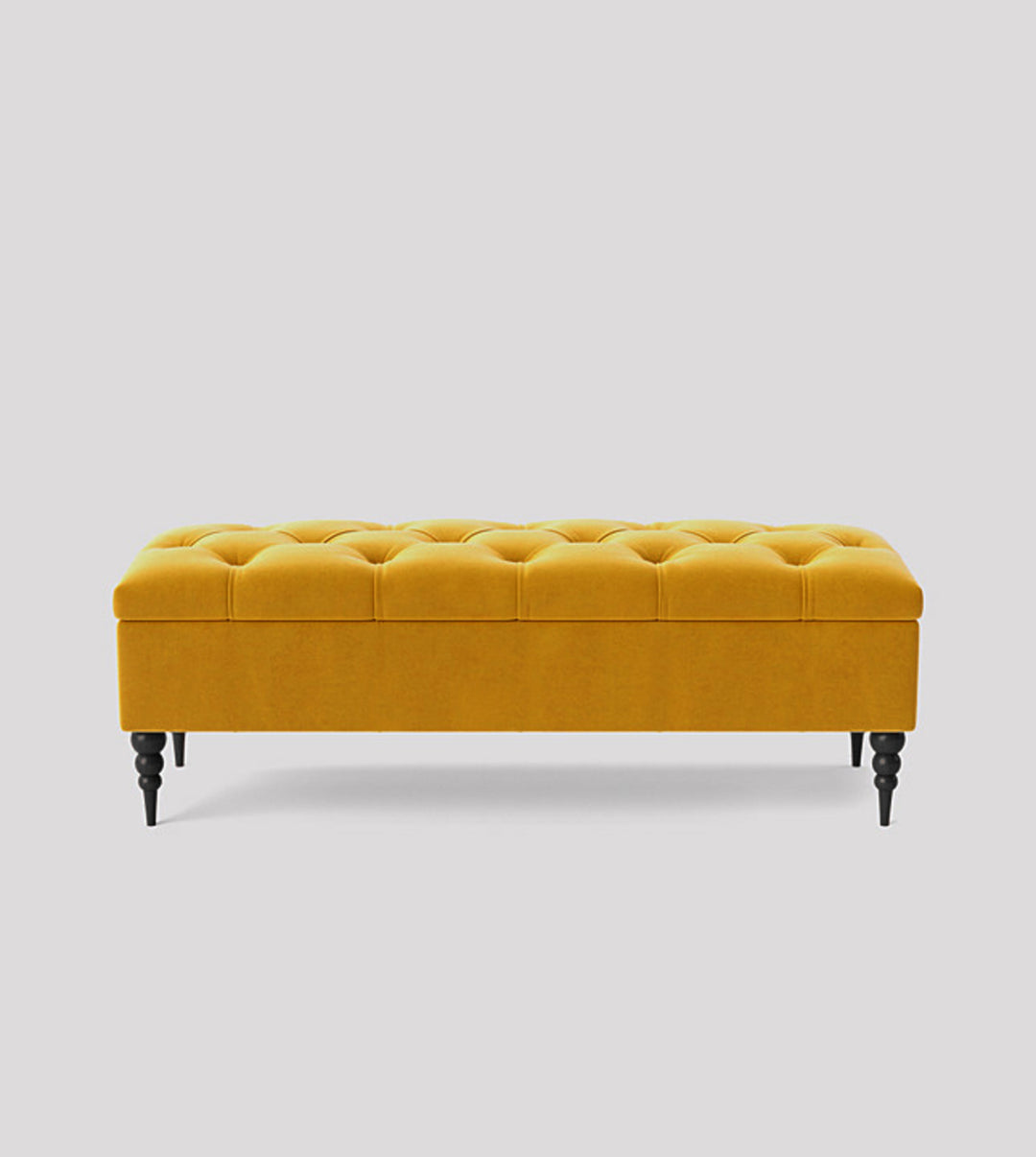 Safar Chesterfield Shoe Storage Bench with Legs