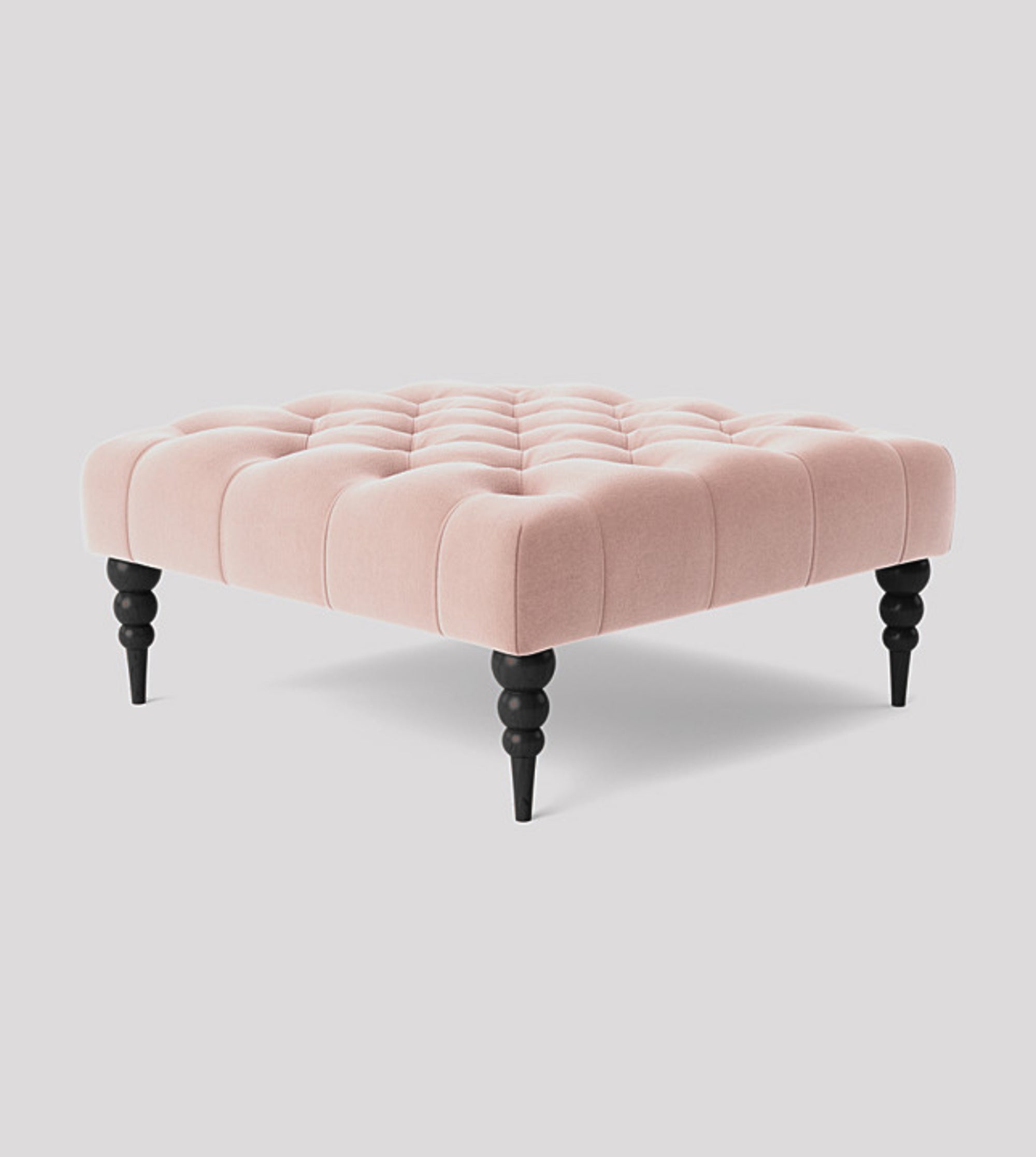 Alyana Square Chesterfield Footstool