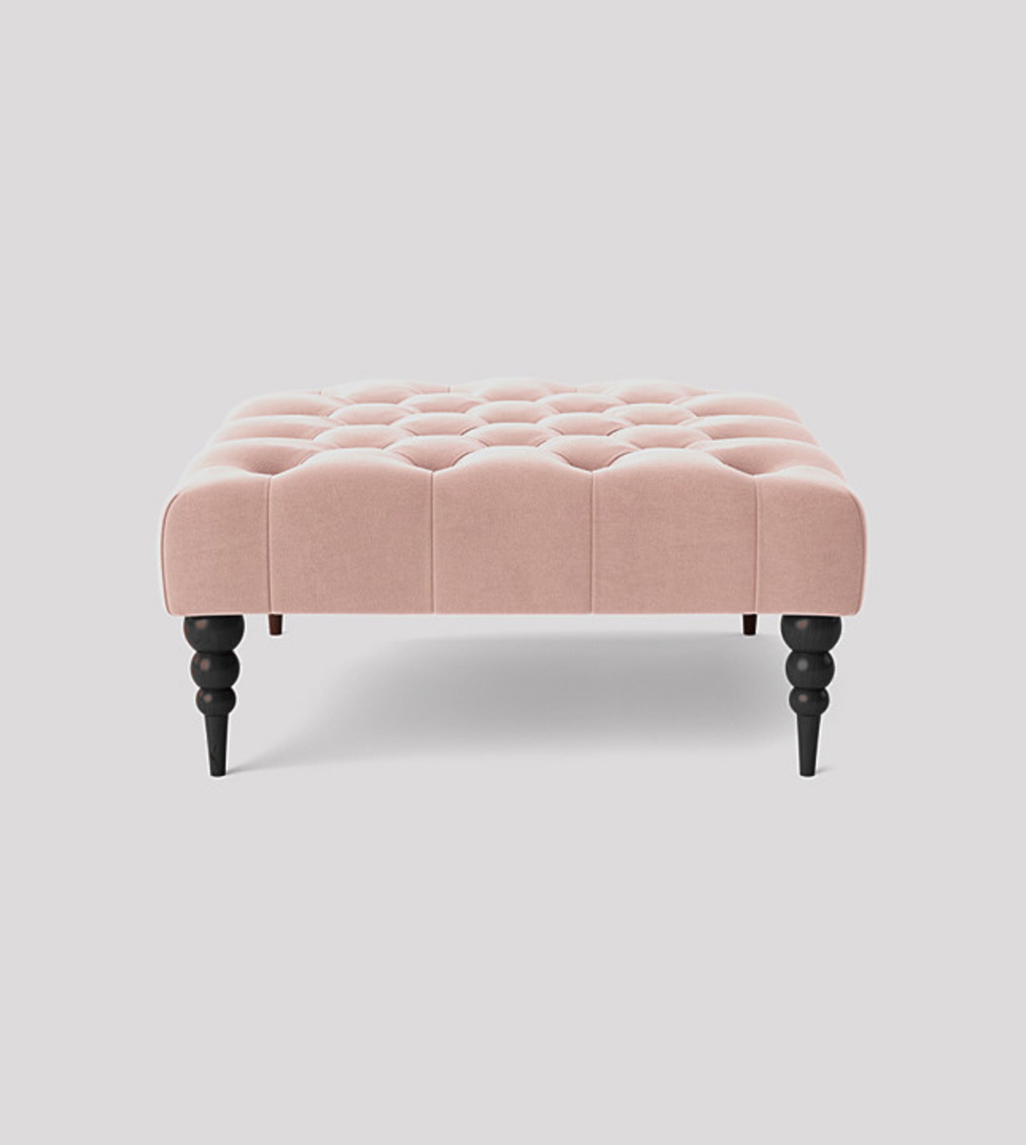Alyana Square Chesterfield Footstool