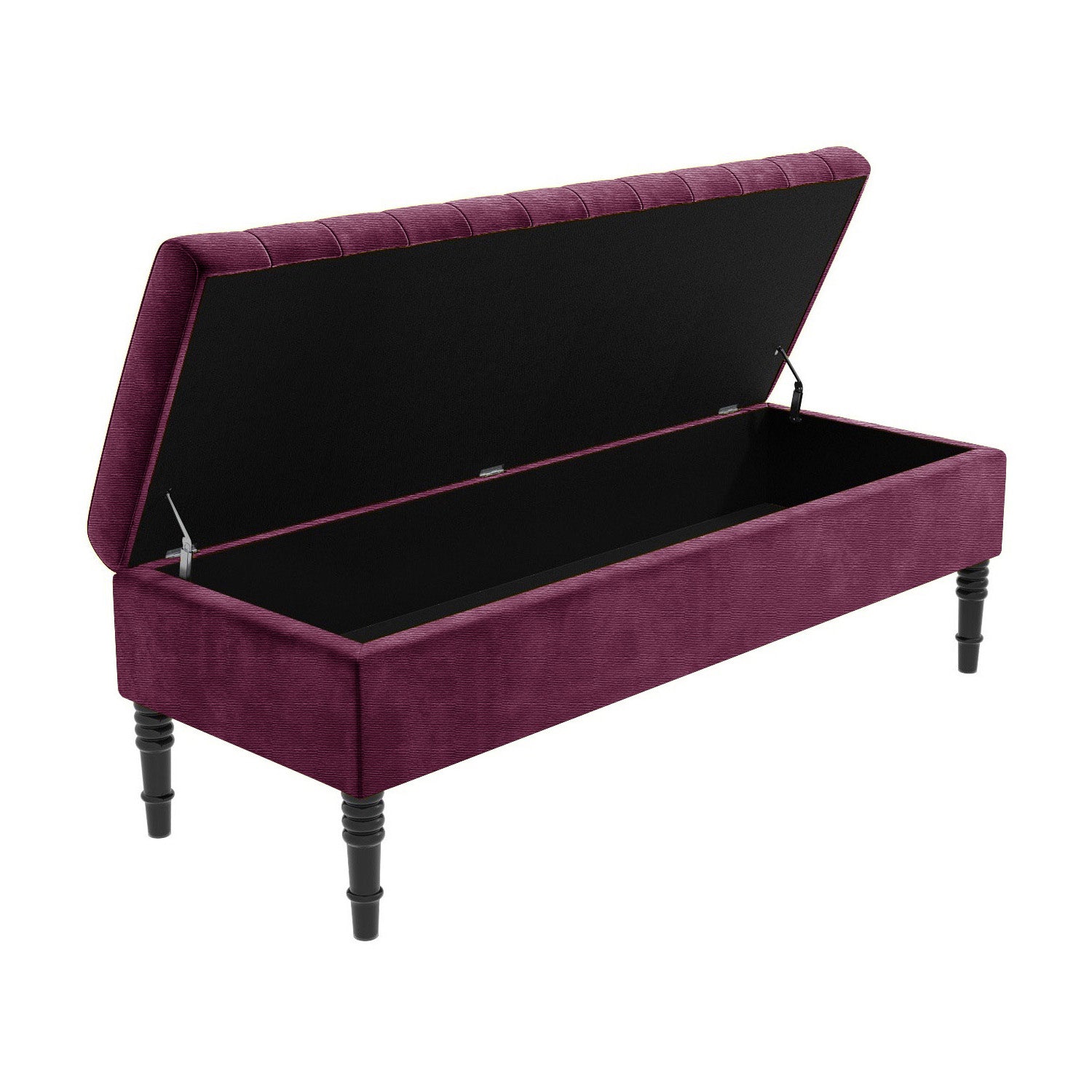 Safar Ottoman Storage Bench in Naples Fabric