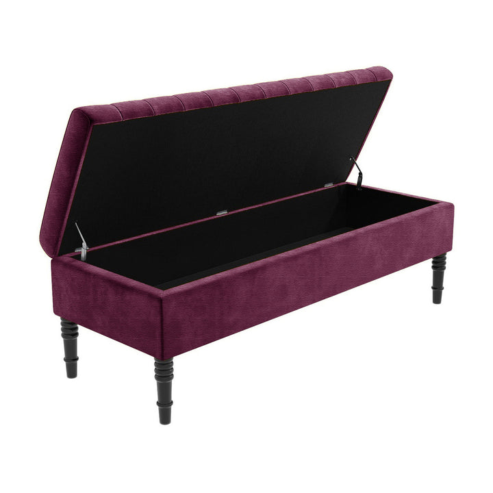 Safar Ottoman Storage Bench in Naples Fabric