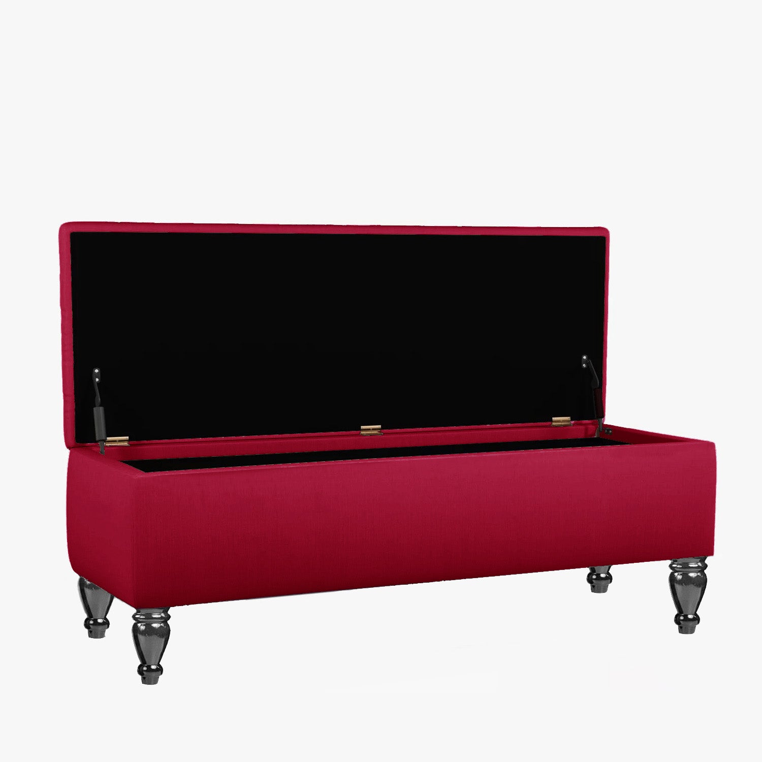 Lisbon Ottoman Storage Bench with Plain Lid