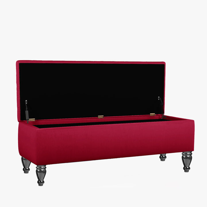 Lisbon Ottoman Storage Bench with Plain Lid