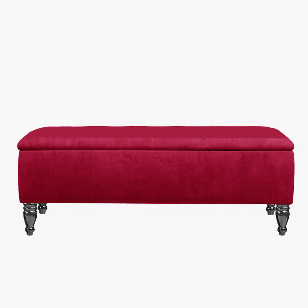 Lisbon Ottoman Storage Bench with Plain Lid