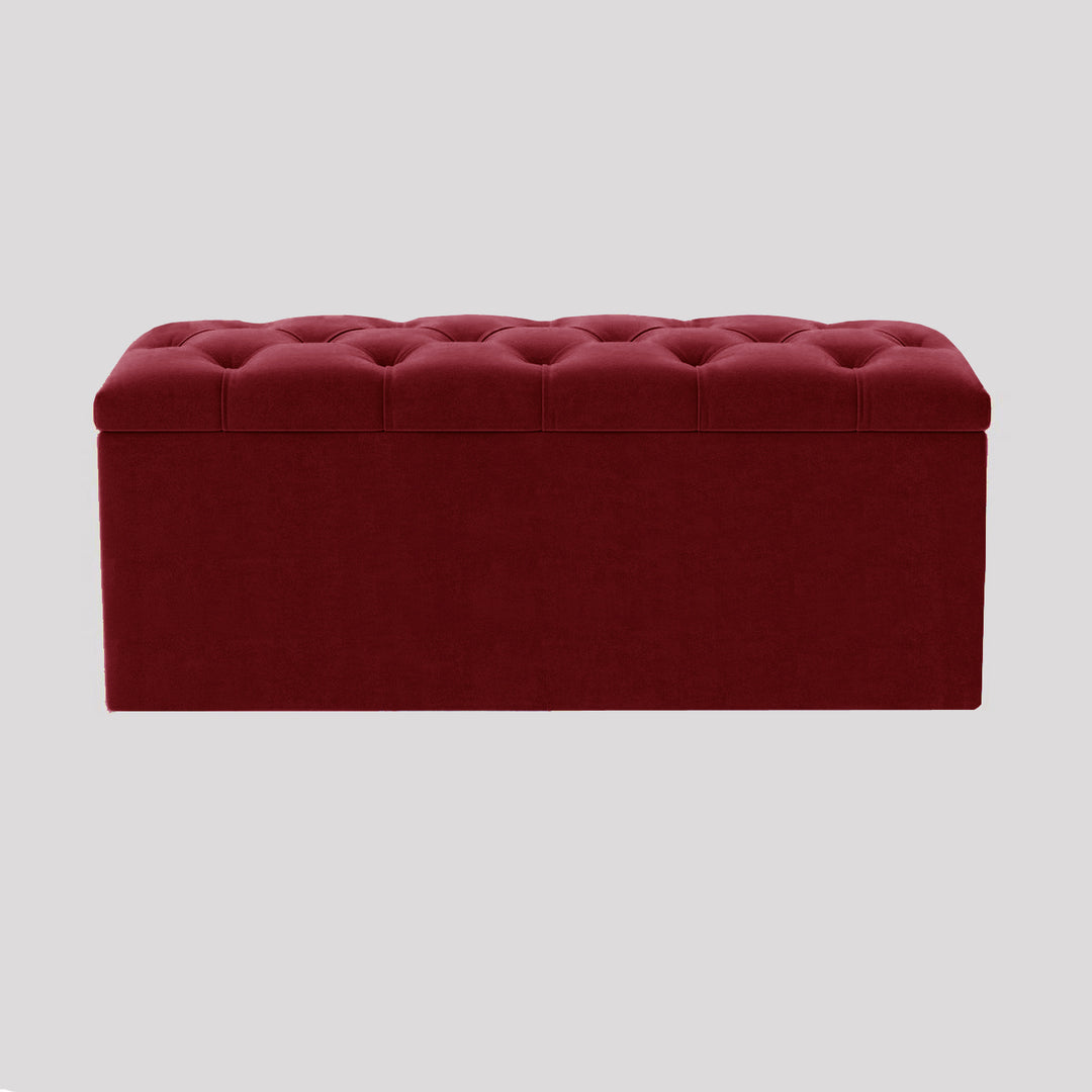 Luna Chesterfield Blanket Storage Box