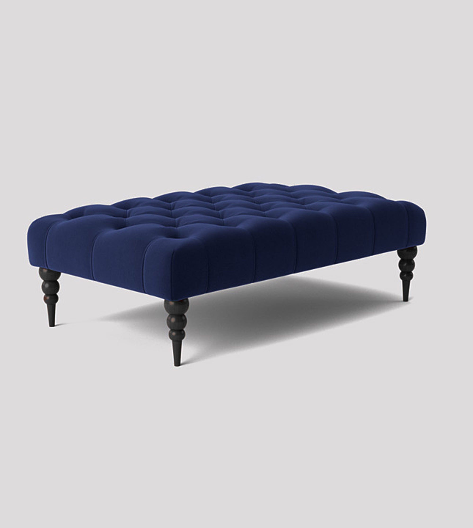 Alyana Rectangle Chesterfield Footstool