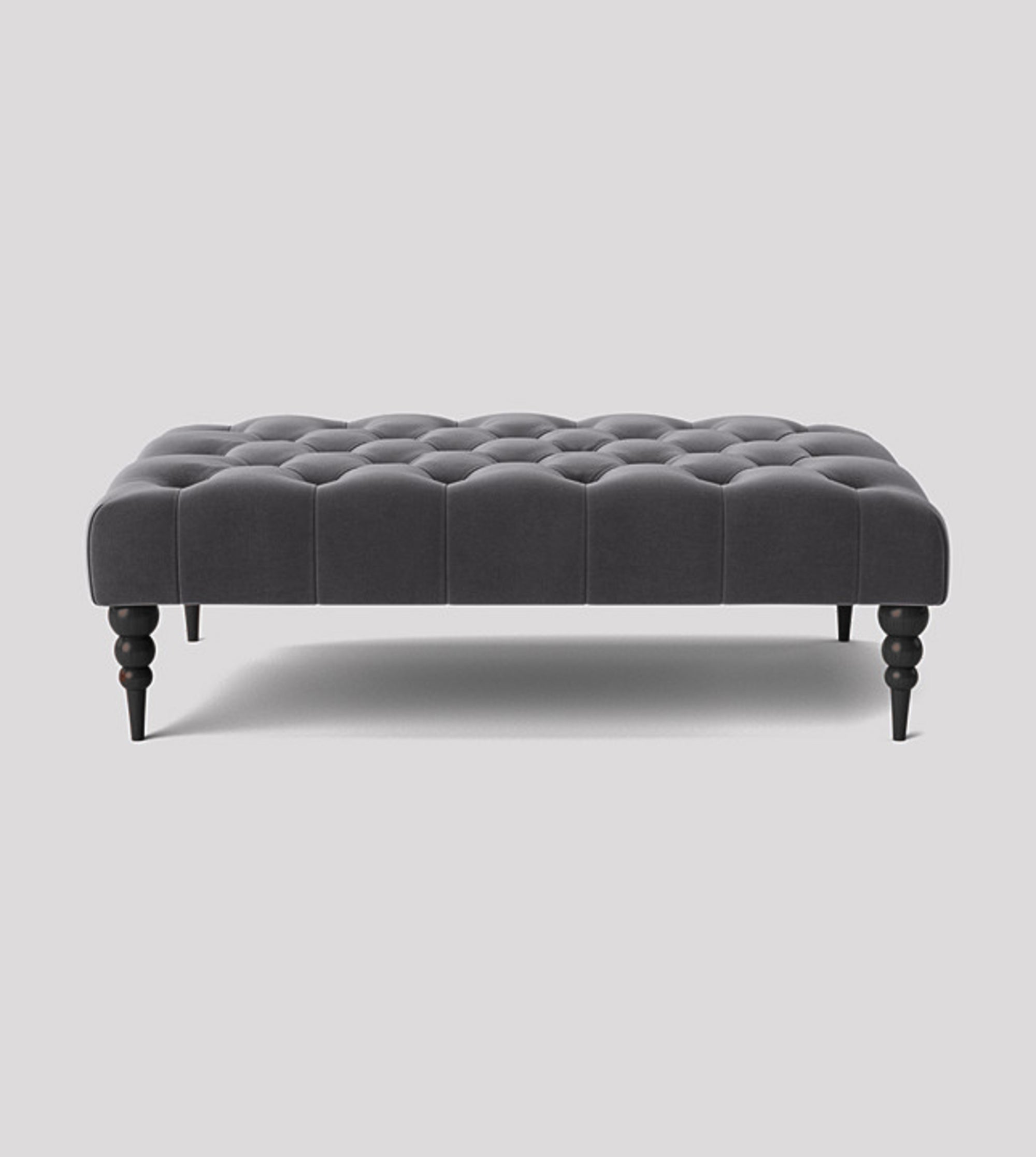 Alyana Rectangle Chesterfield Footstool