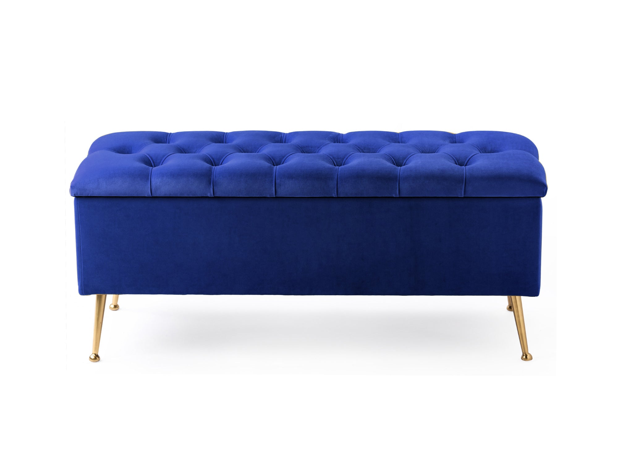 Amara Chesterfield Ottoman Storage Bench with Legs