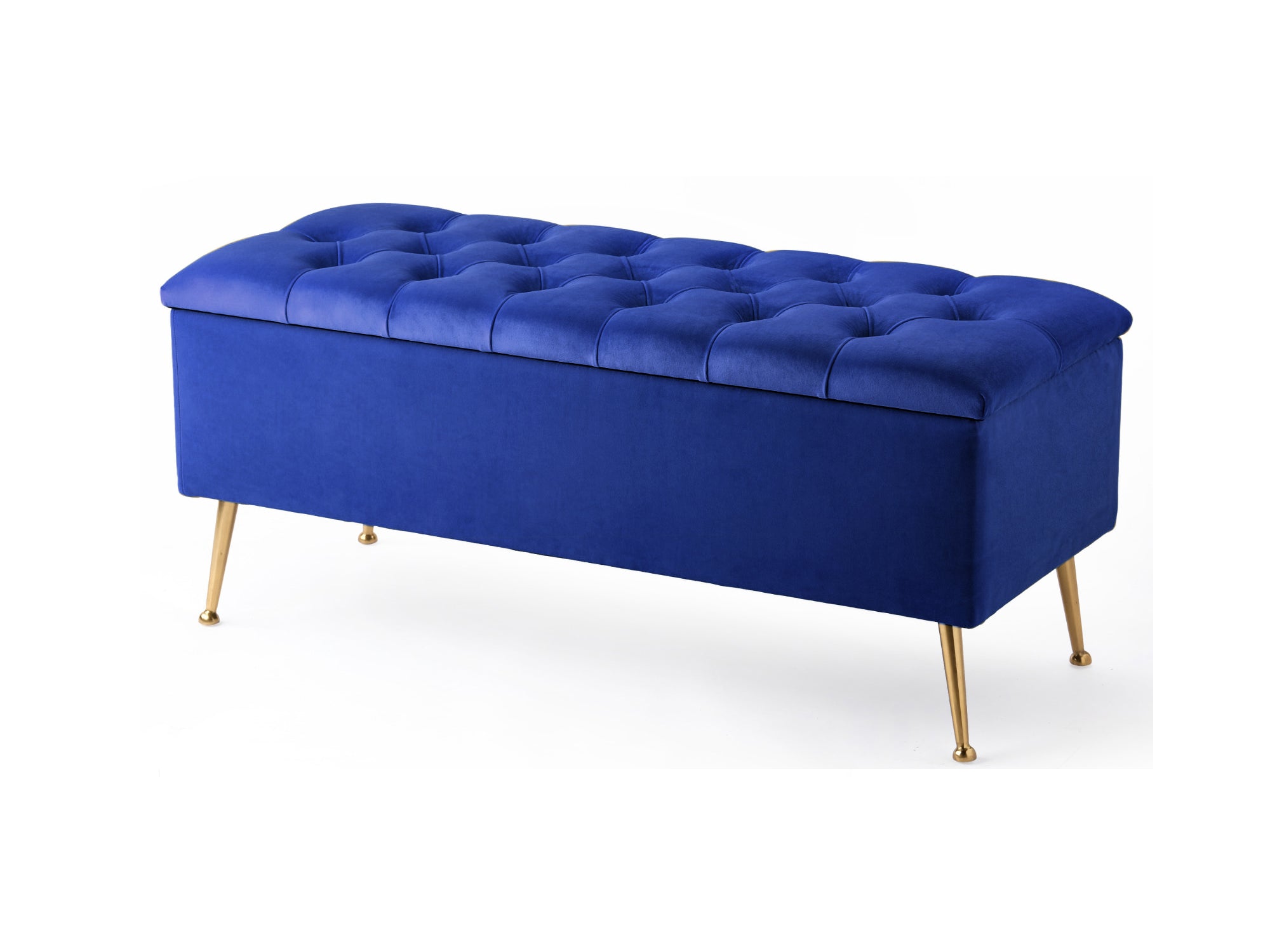 Amara Chesterfield Ottoman Storage Bench with Legs