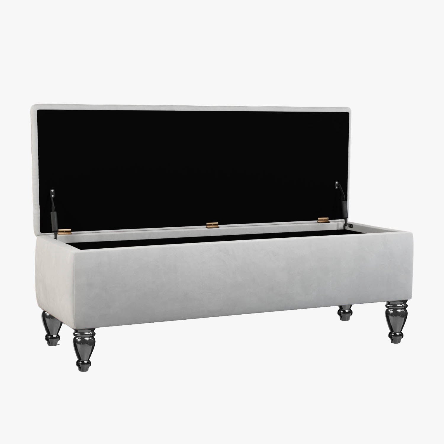Lisbon Ottoman Storage Bench with Plain Lid