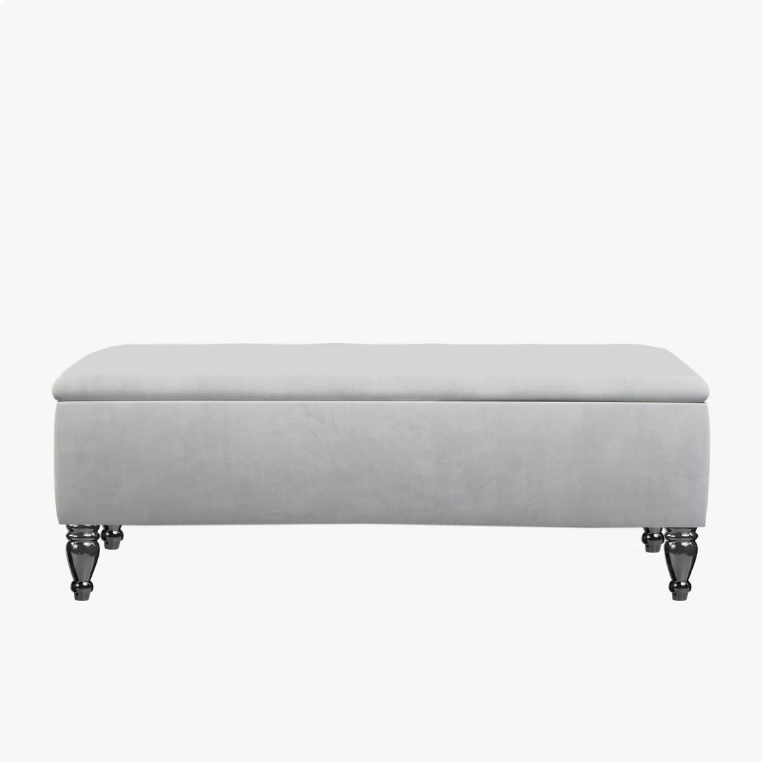 Lisbon Ottoman Storage Bench with Plain Lid