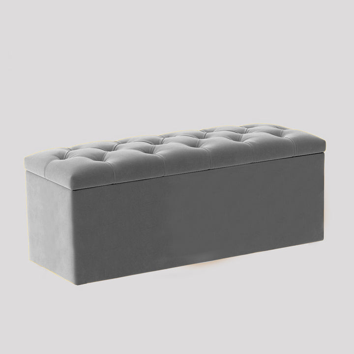 Luna Chesterfield Blanket Storage Box