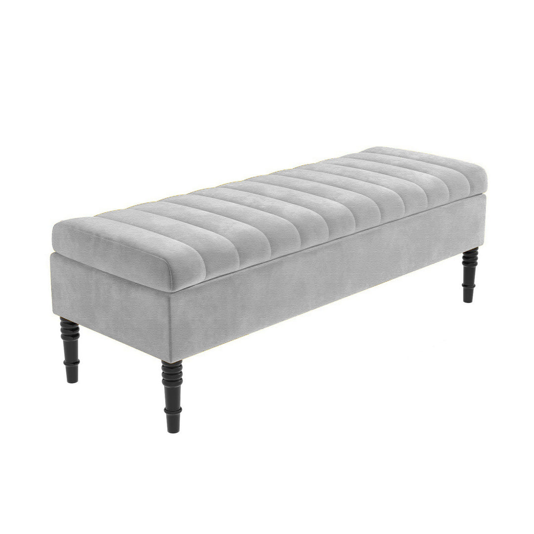 Safar Ottoman Storage Bench in Naples Fabric