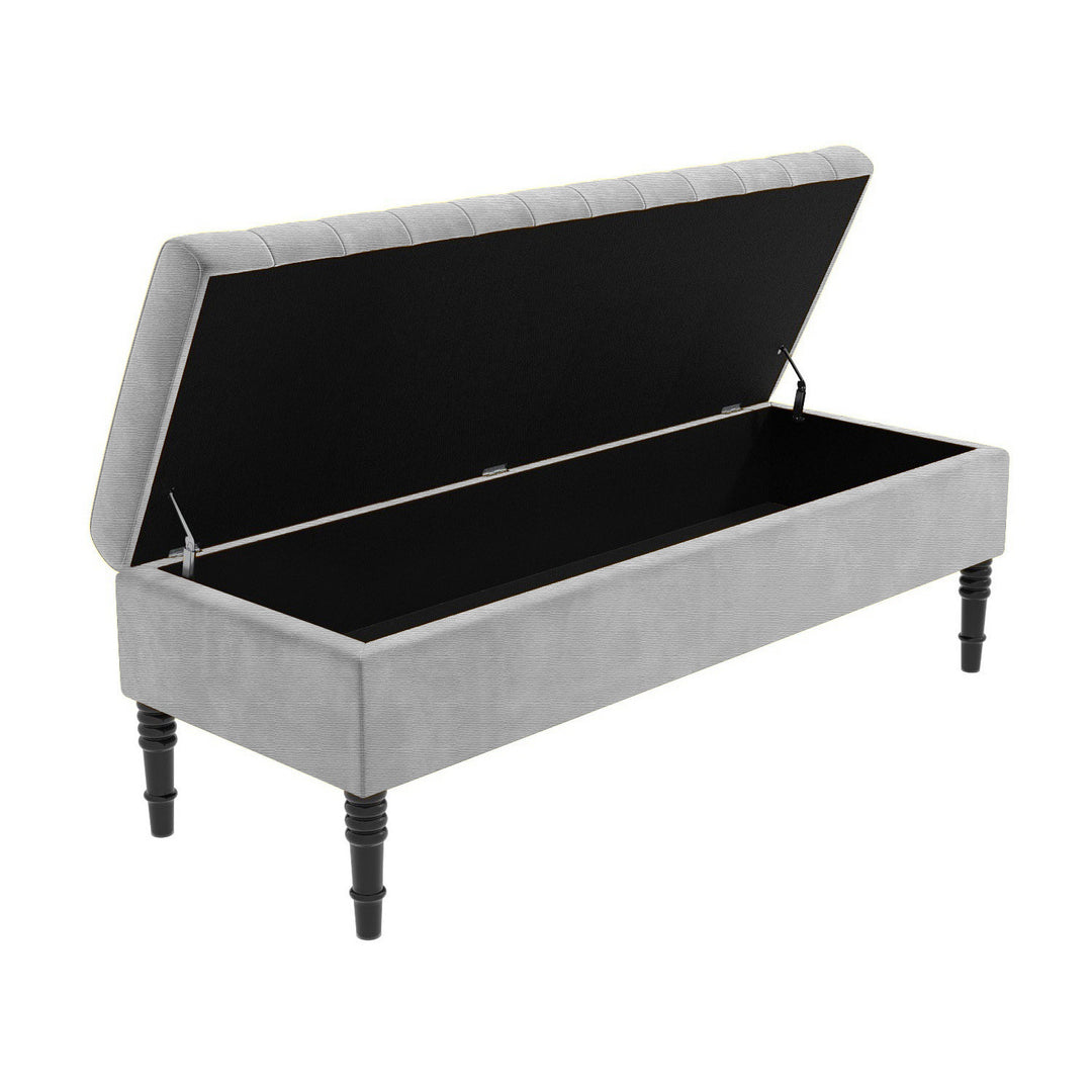 Safar Ottoman Storage Bench in Naples Fabric