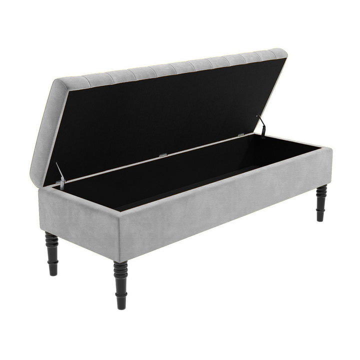 Safar Ottoman Storage Bench in Naples Fabric