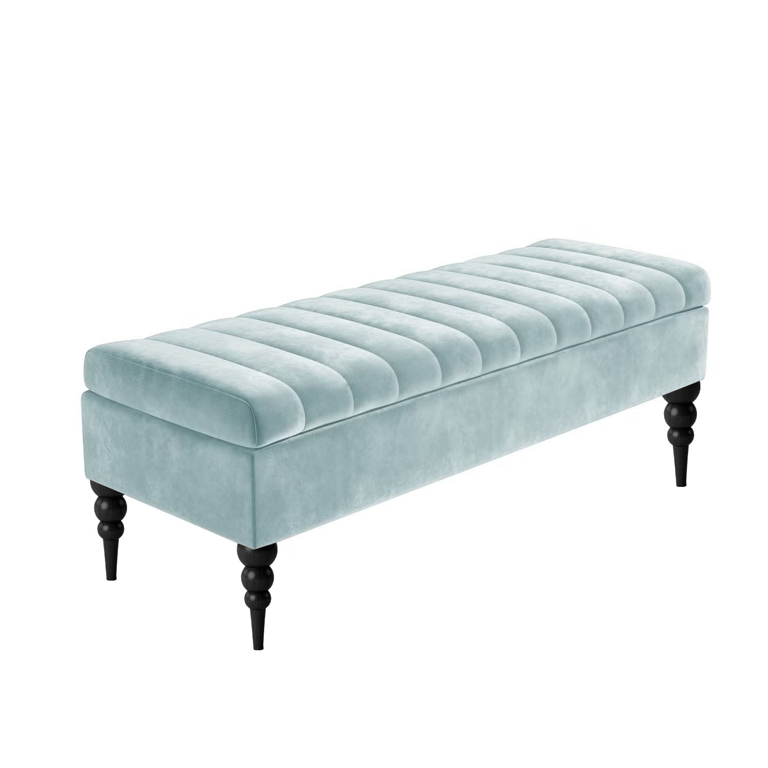 Silver plush velvet bench with storage, velvet shoe storage bench, hallway bench, end of bed bench with storage, ottoman footstool, shoe changing bench, window seating bench, velvet end of bed table, footrest
