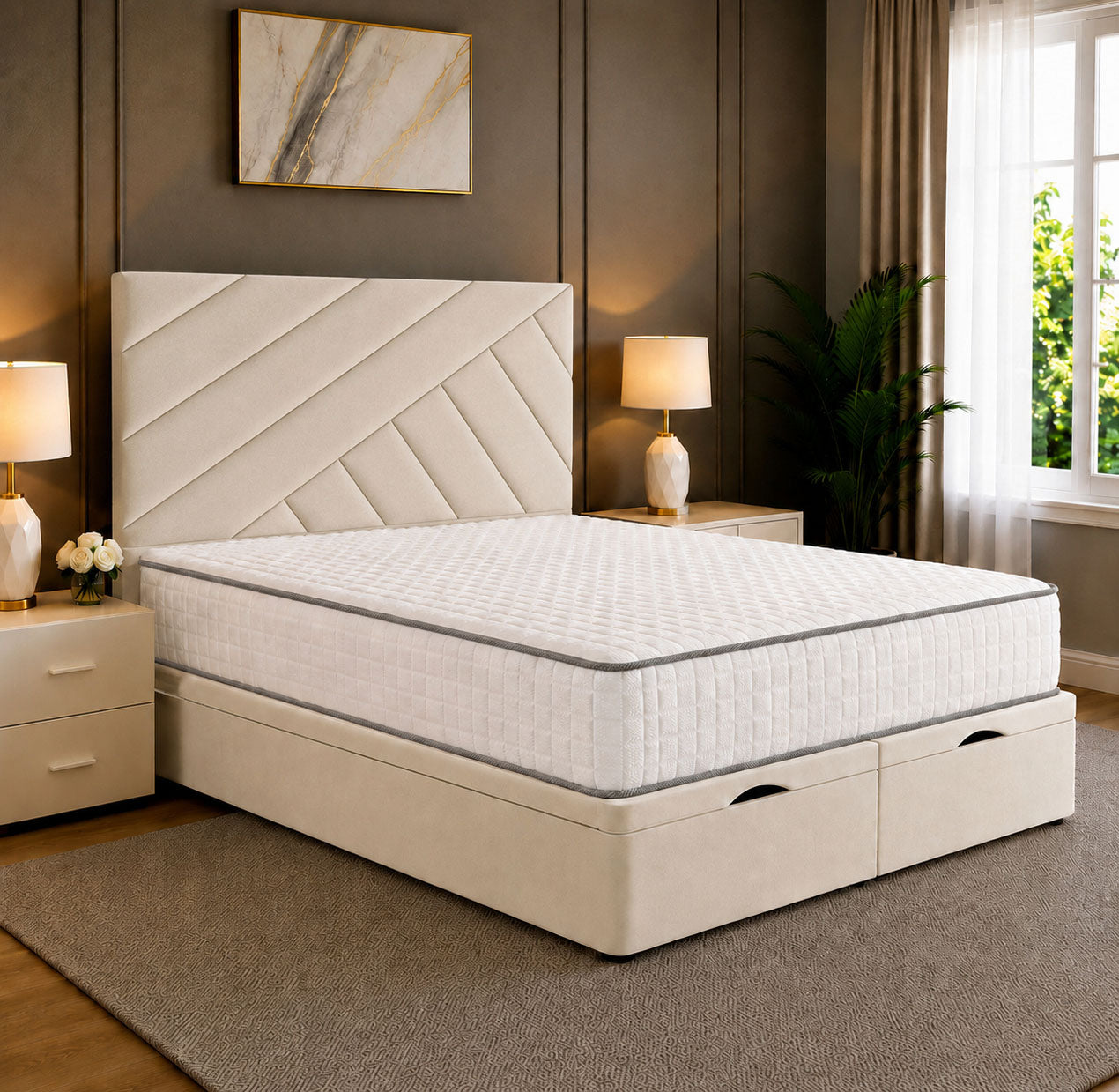 Sinan Divan Storage Ottoman Bed Frame