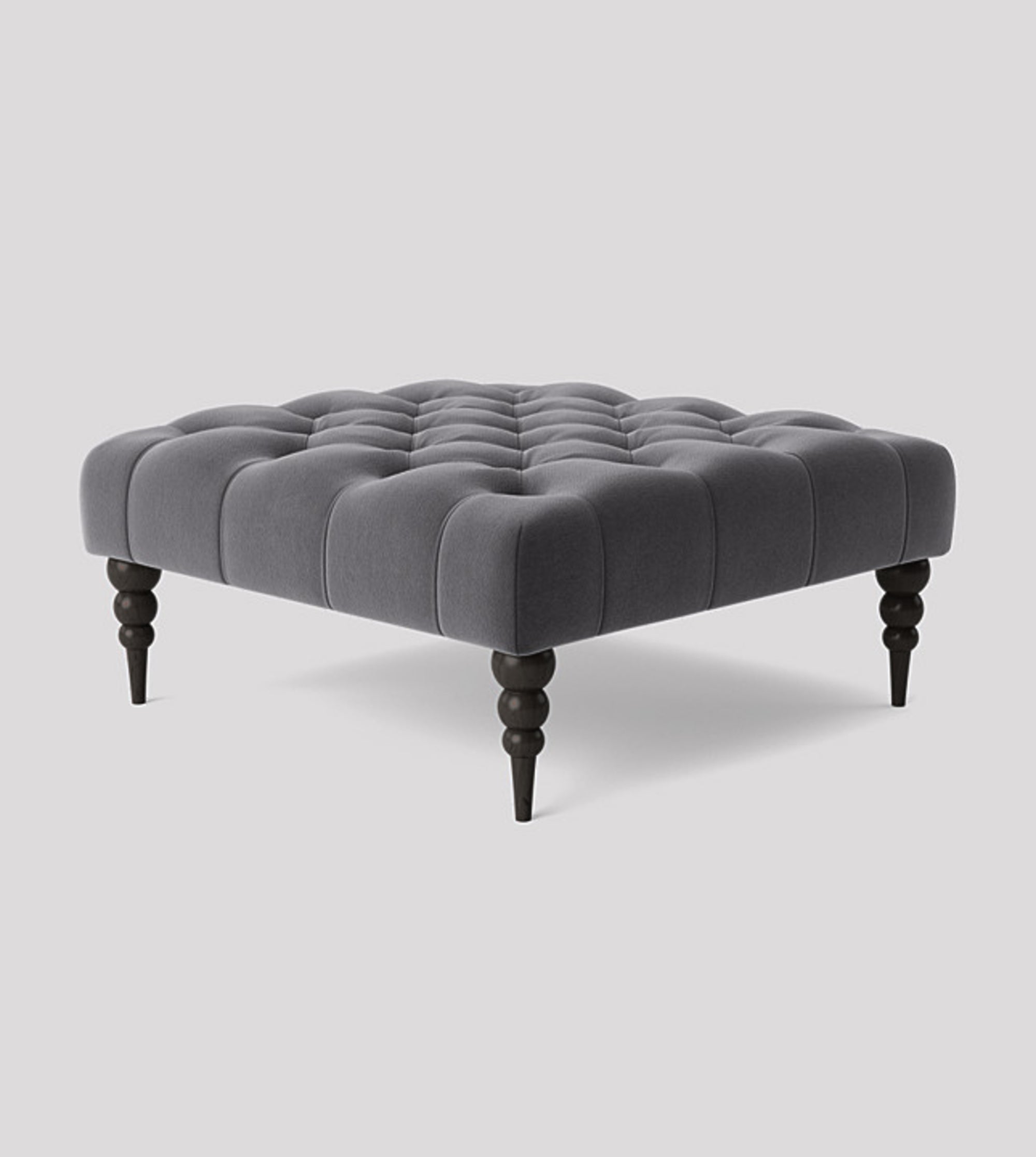 Alyana Square Chesterfield Footstool