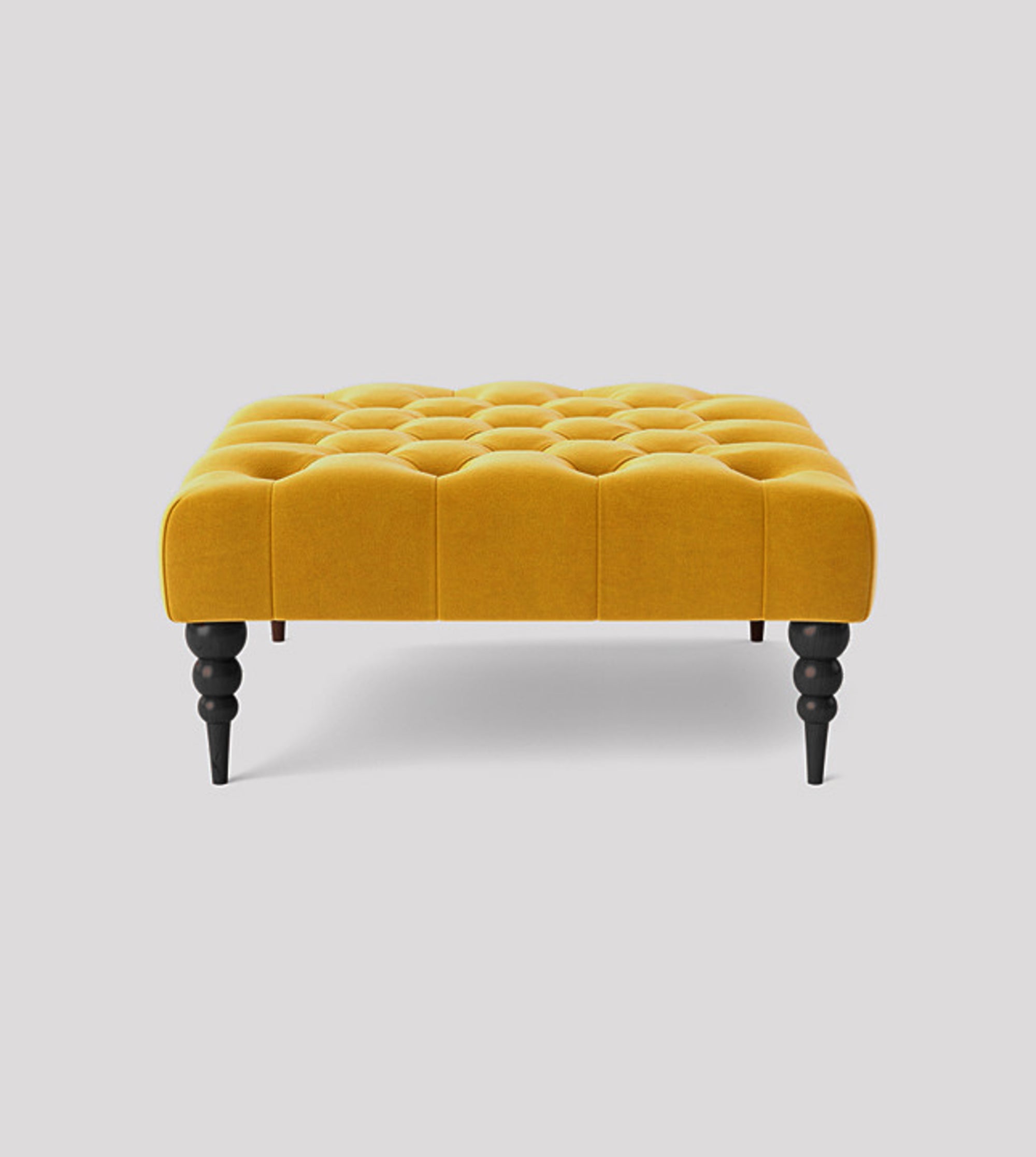 Alyana Square Chesterfield Footstool