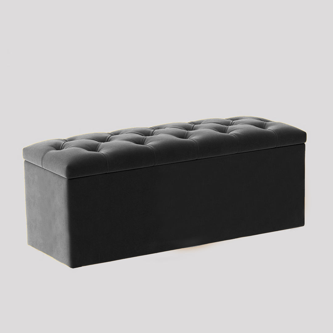 Luna Chesterfield Blanket Storage Box