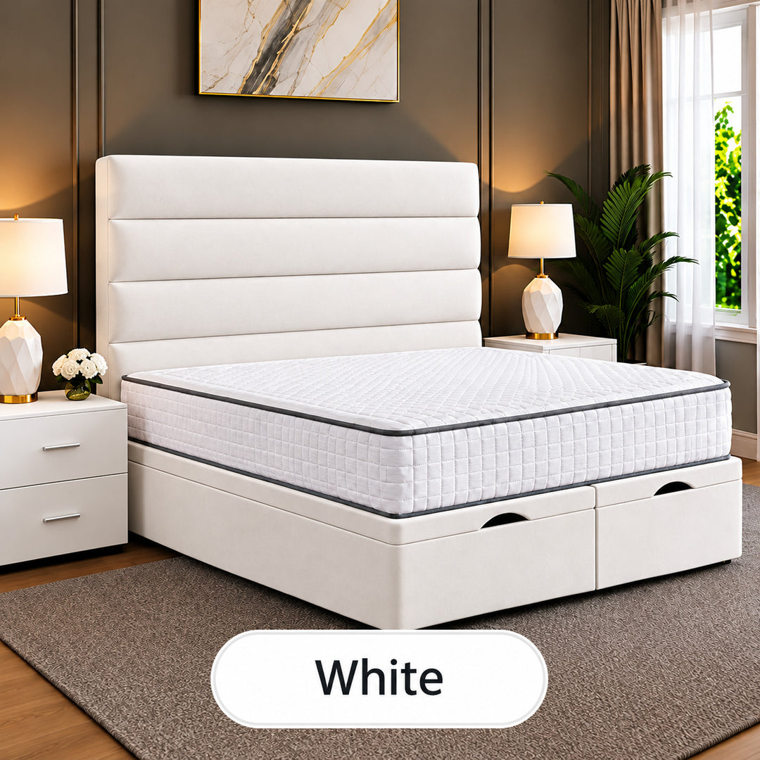 Prime Linear Panel Divan Ottoman Storage Bed Frame