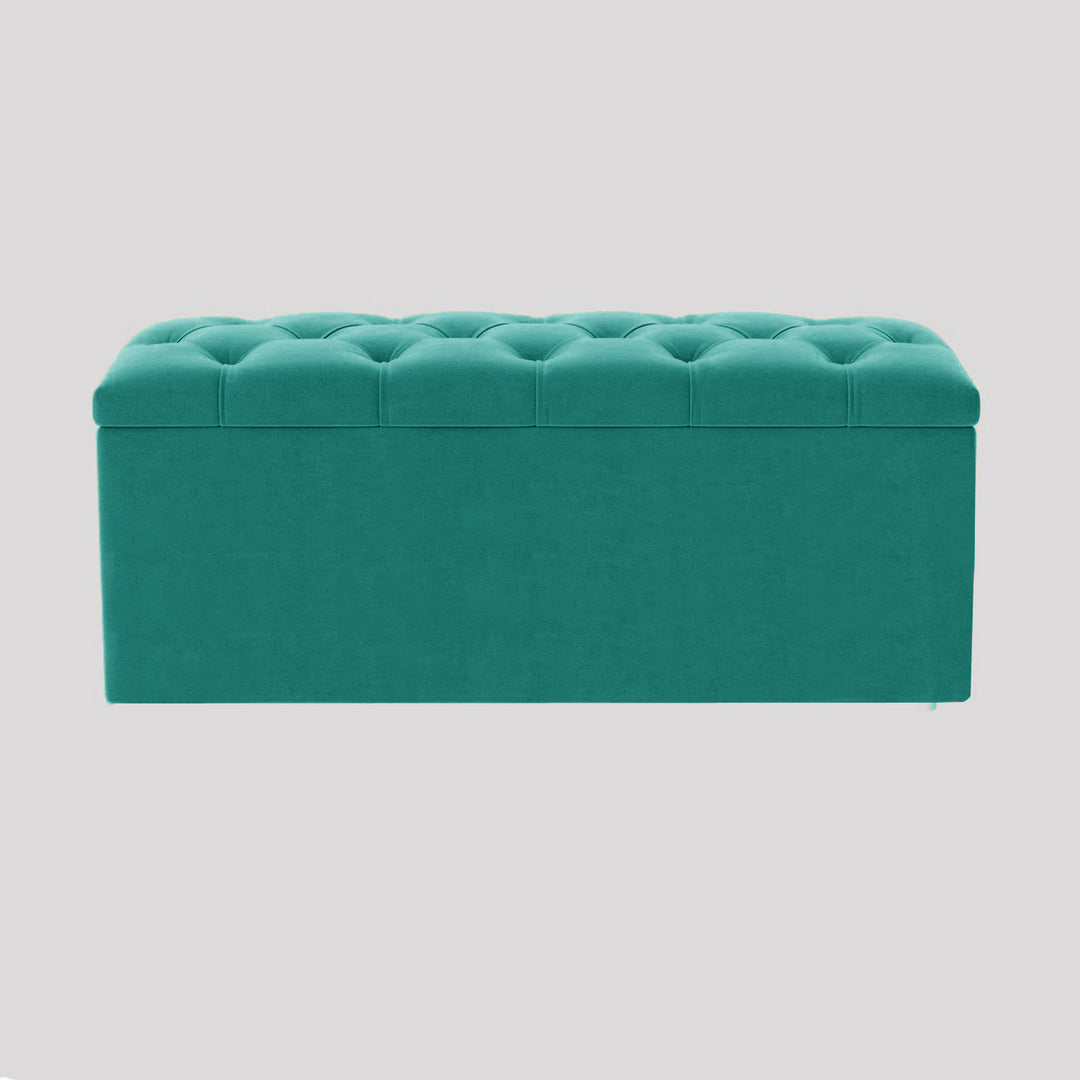 Luna Chesterfield Blanket Storage Box