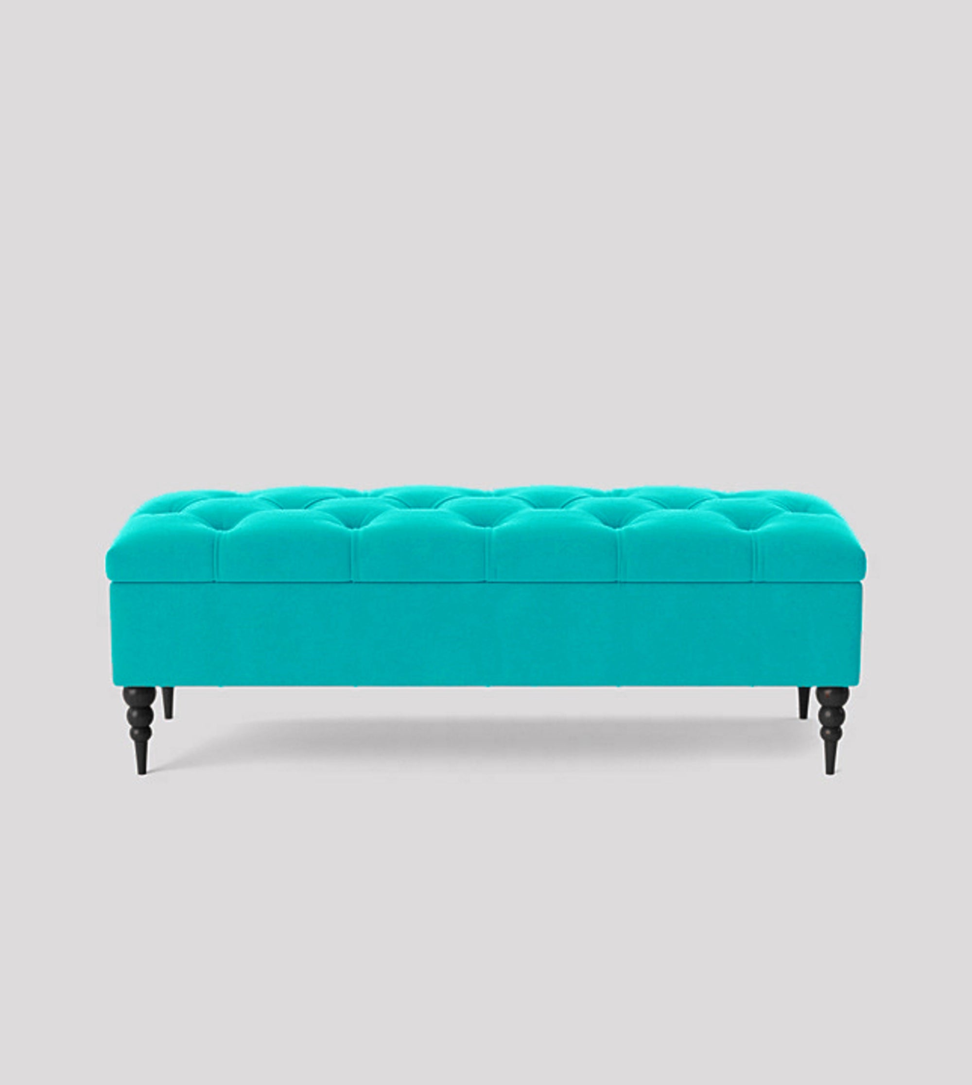 Safar Chesterfield Bench with Storage, Ottoman Storage Bench