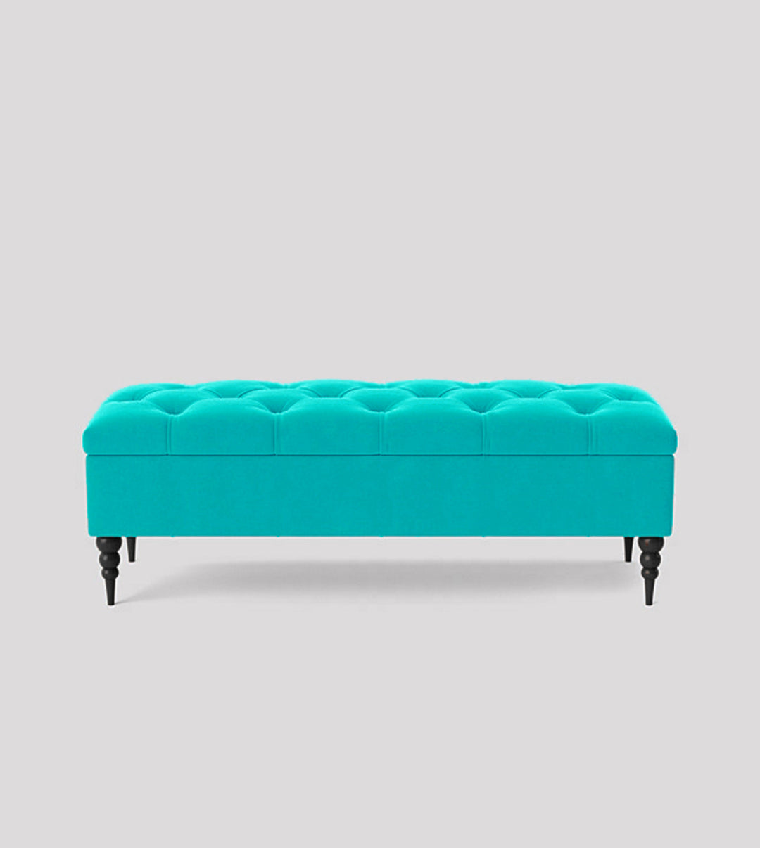Safar Chesterfield Shoe Storage Bench with Legs