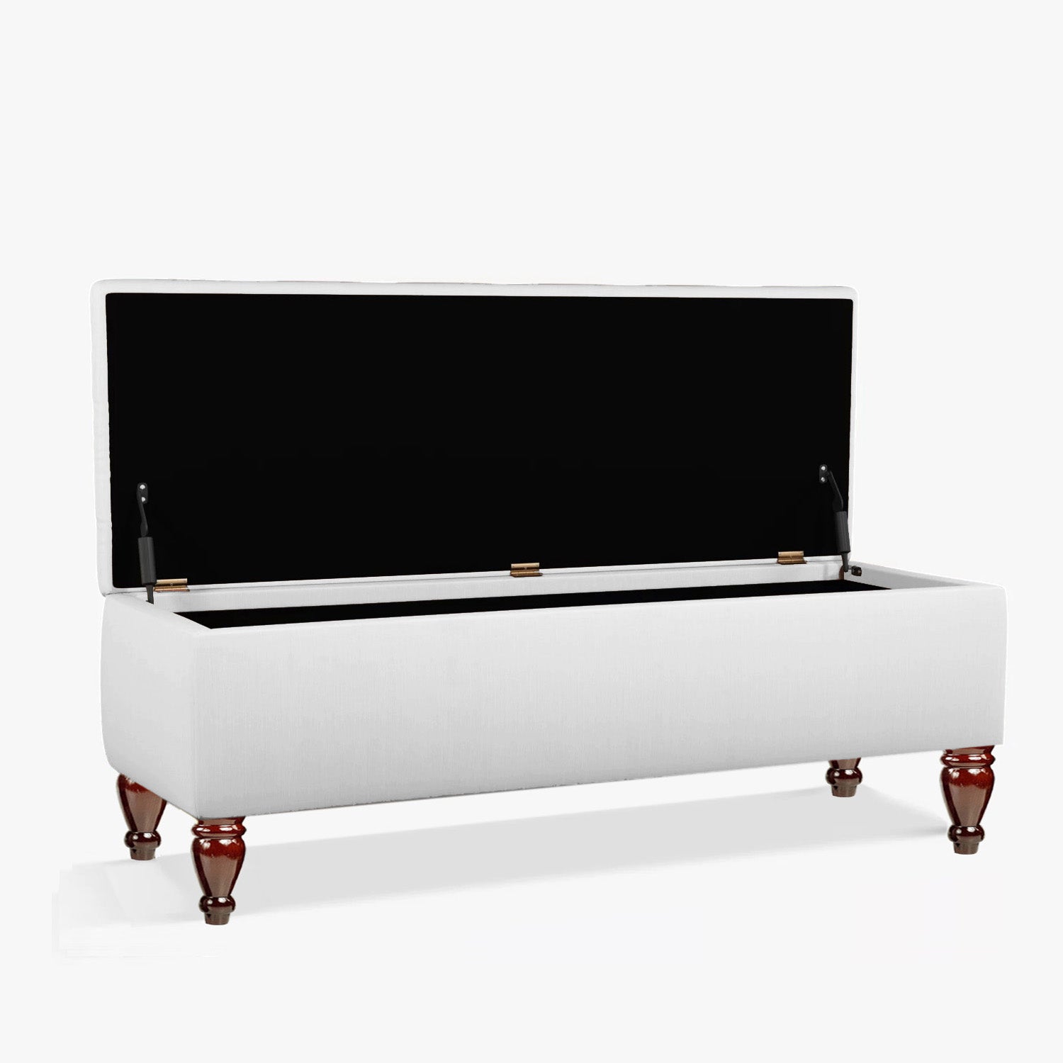Lisbon Ottoman Storage Bench with Plain Lid