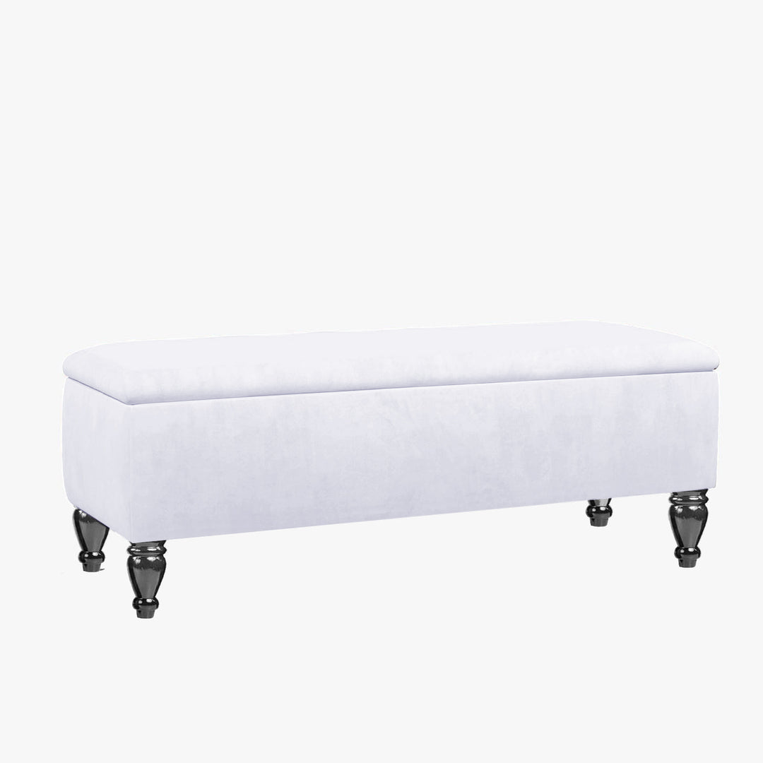 Lisbon Ottoman Storage Bench with Plain Lid