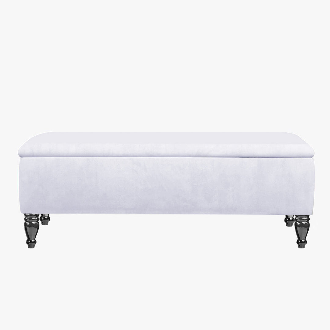 Lisbon Ottoman Storage Bench with Plain Lid