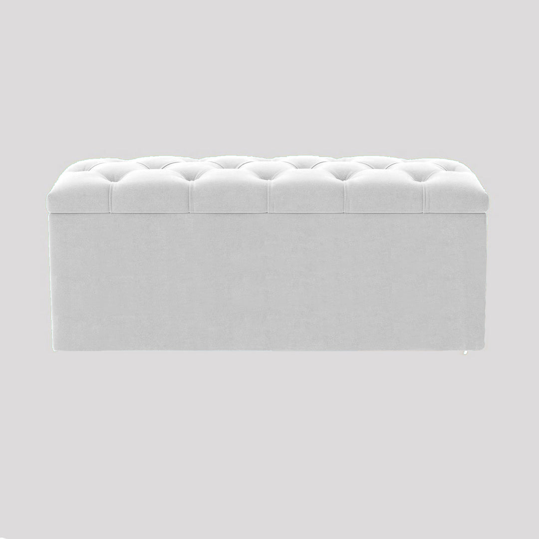 Luna Chesterfield Blanket Storage Box